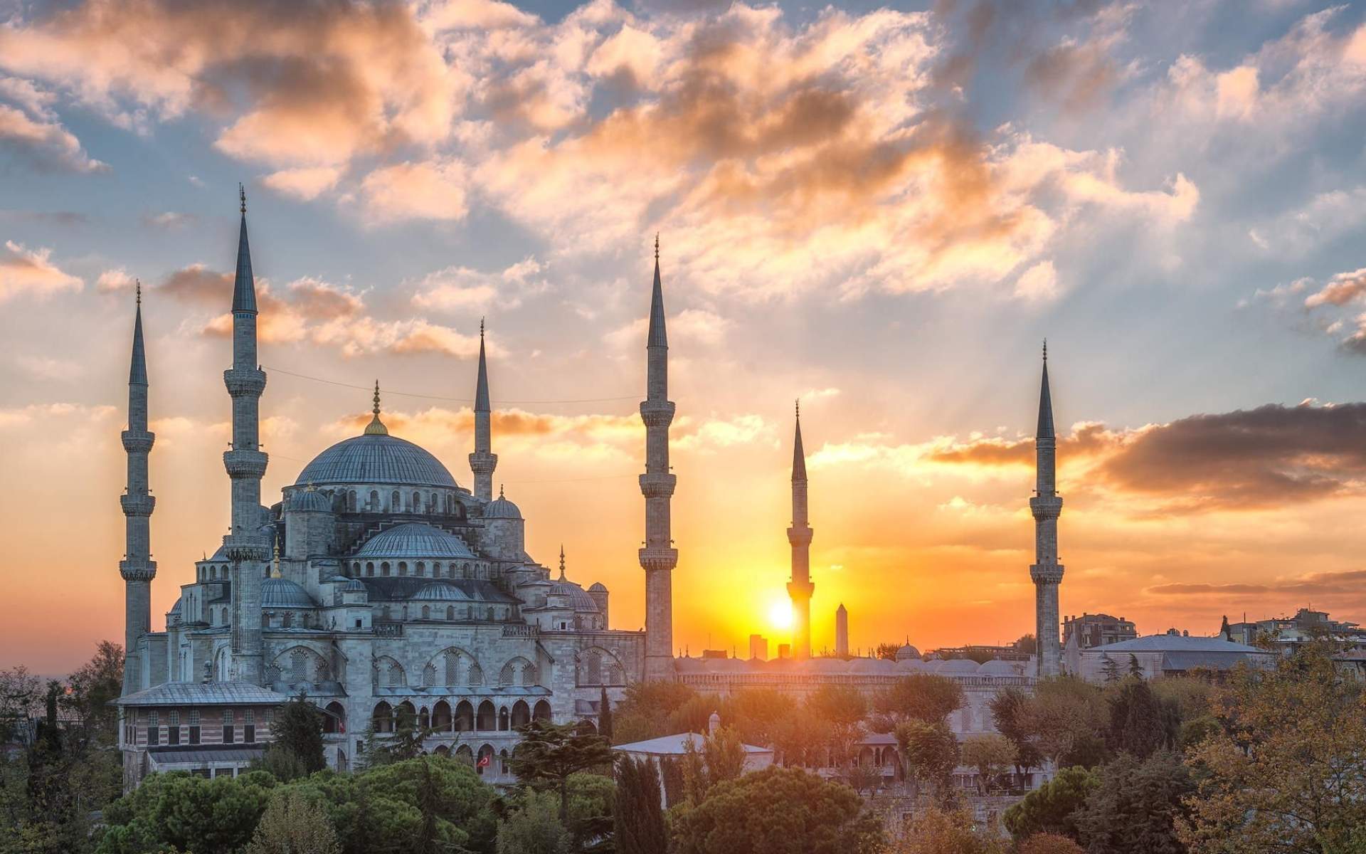 Blue Mosque Istanbul Wallpaper HD Download For Desktop & Mobile