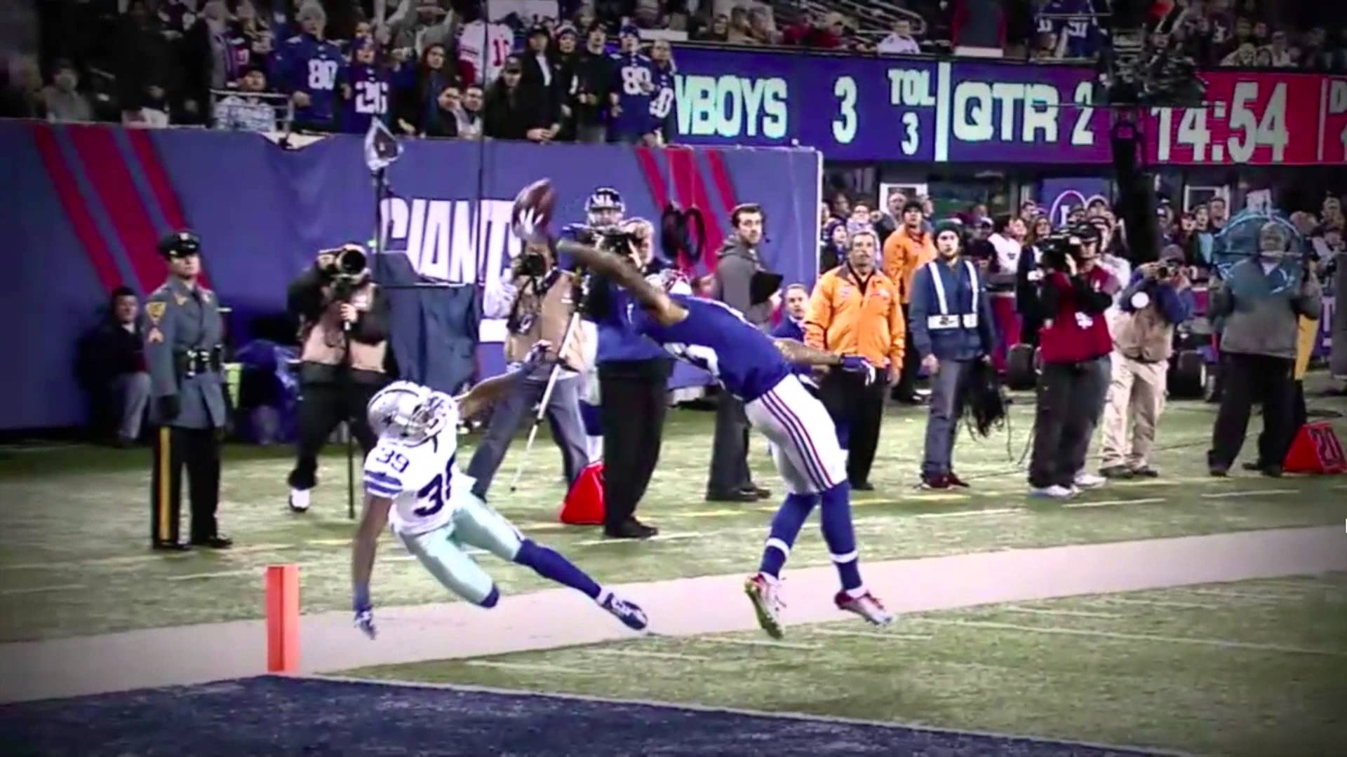 Odell Beckham Jr &;s Touchdown Catch NewYork Giants vs Dallas