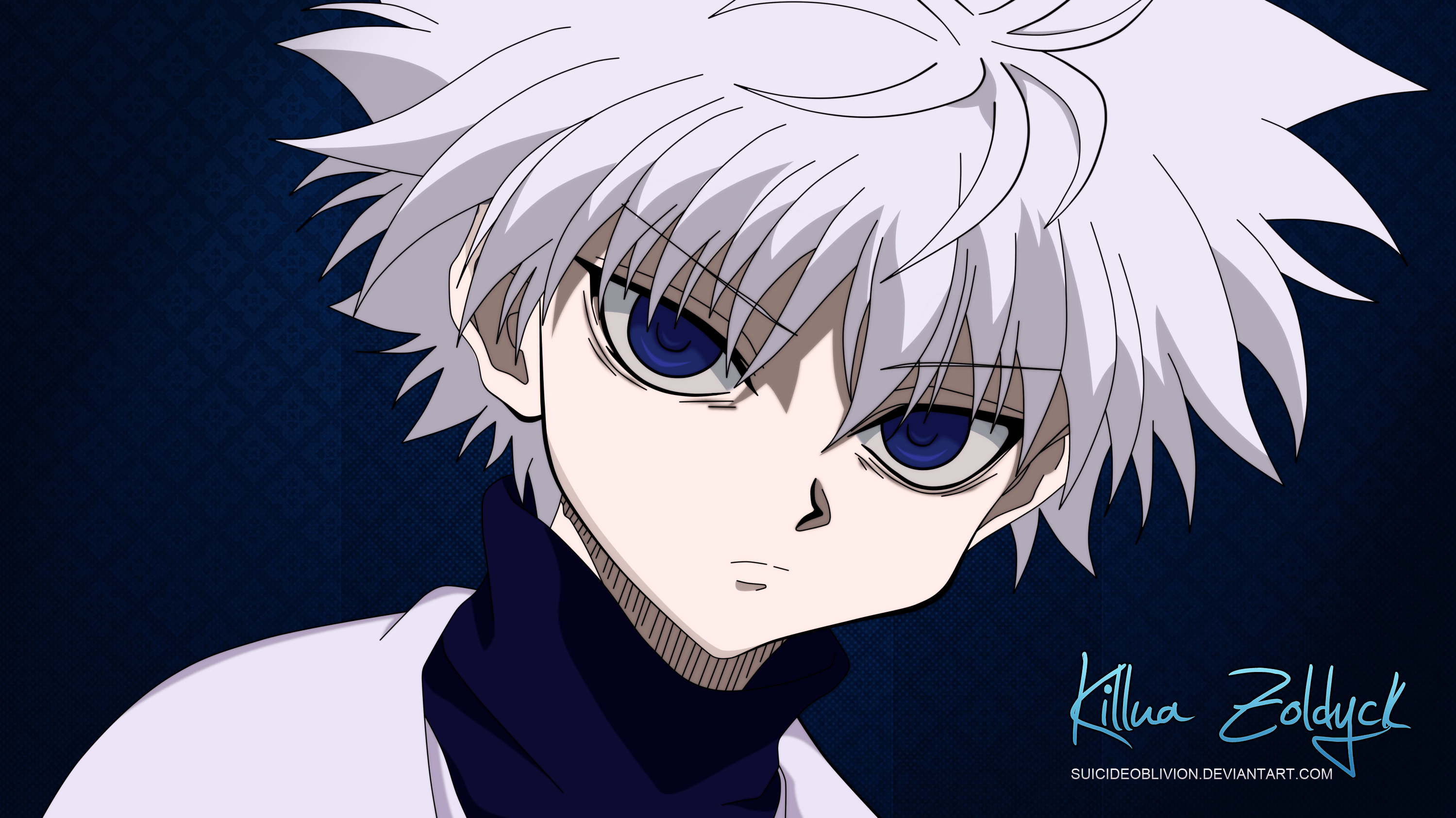 Request Can someone remove the text? Killua from HxH