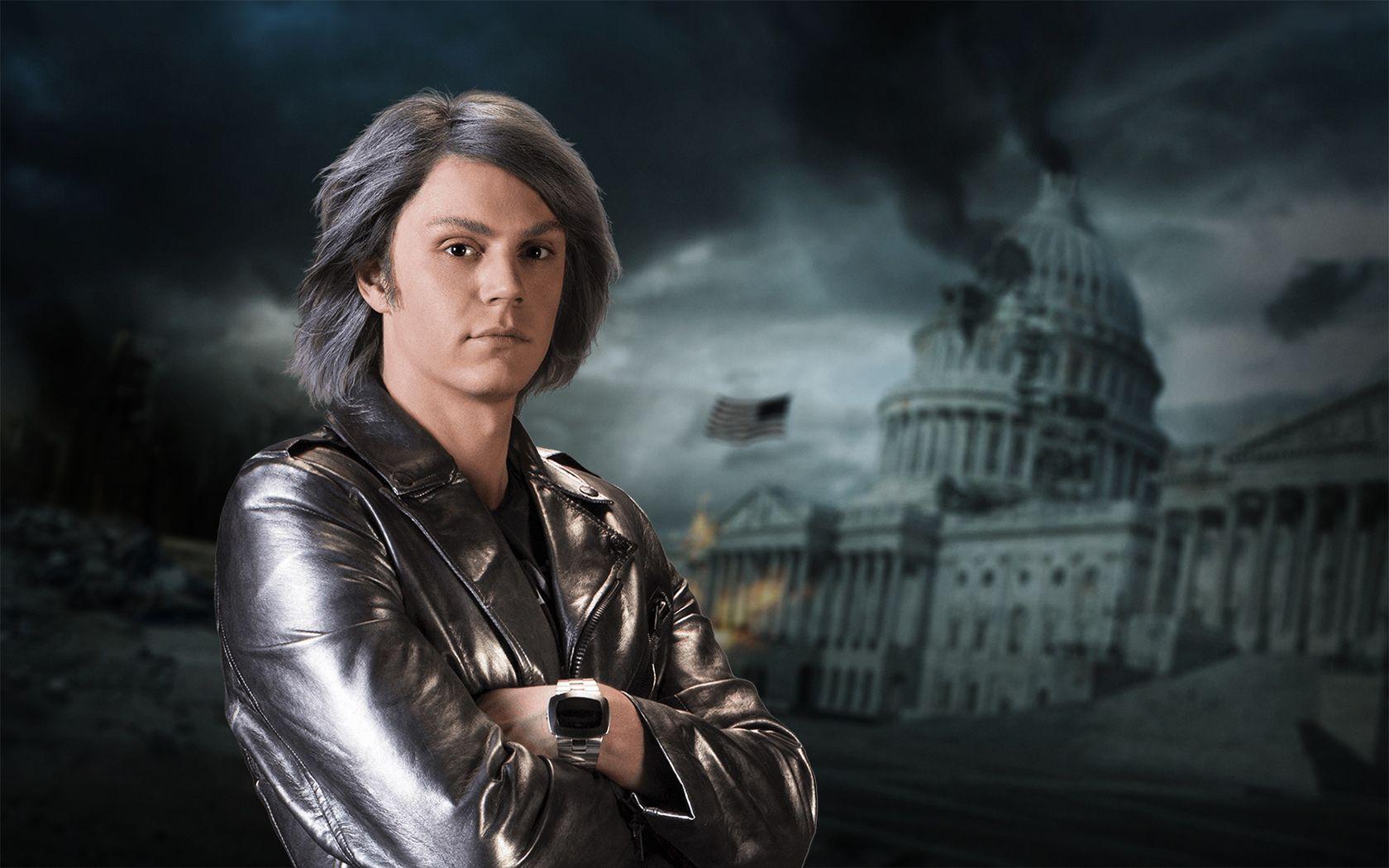 Quicksilver Played By Evan Peters Wallpapers and Backgrounds Image