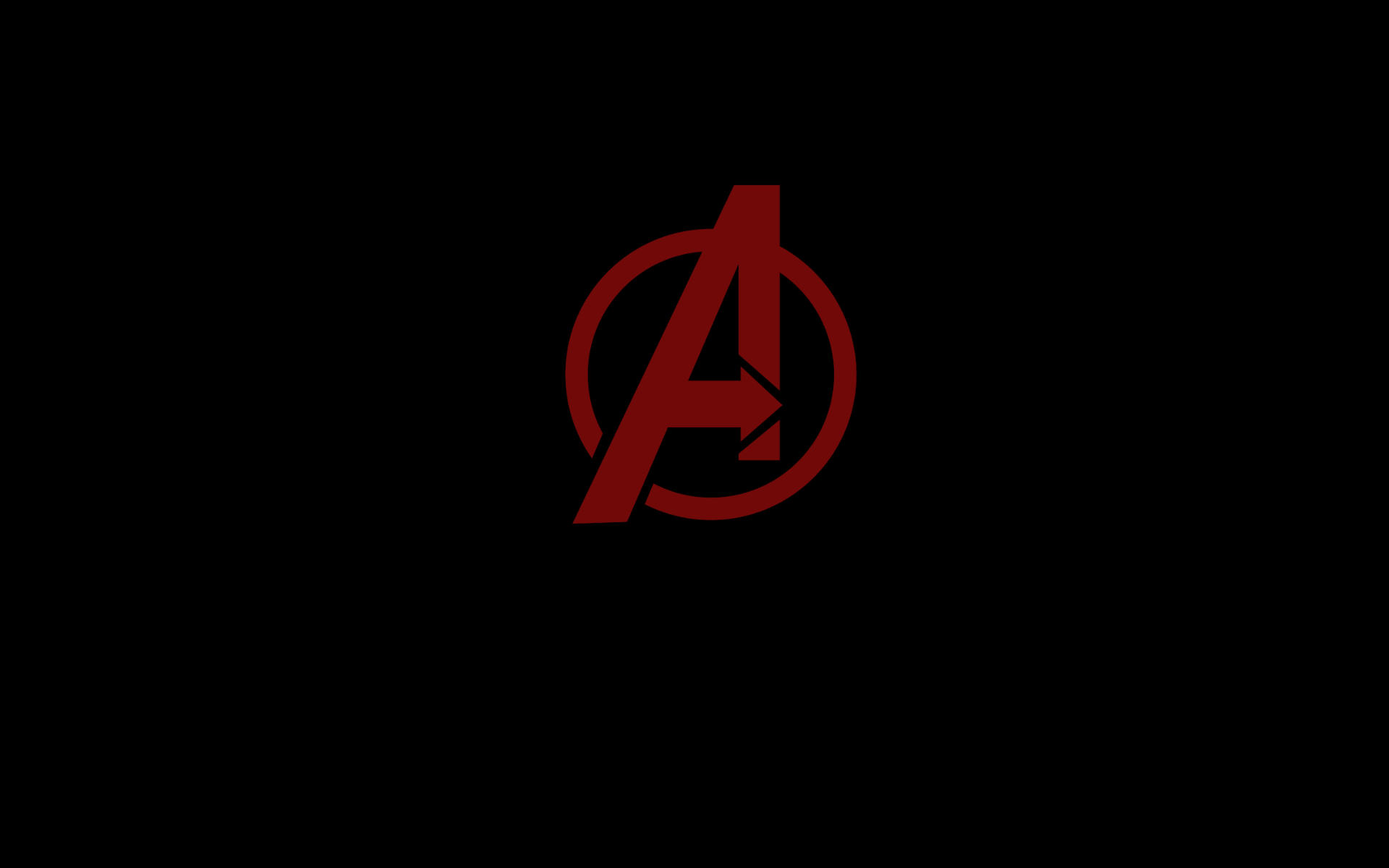 Avengers Logo Wallpaper For iPhone