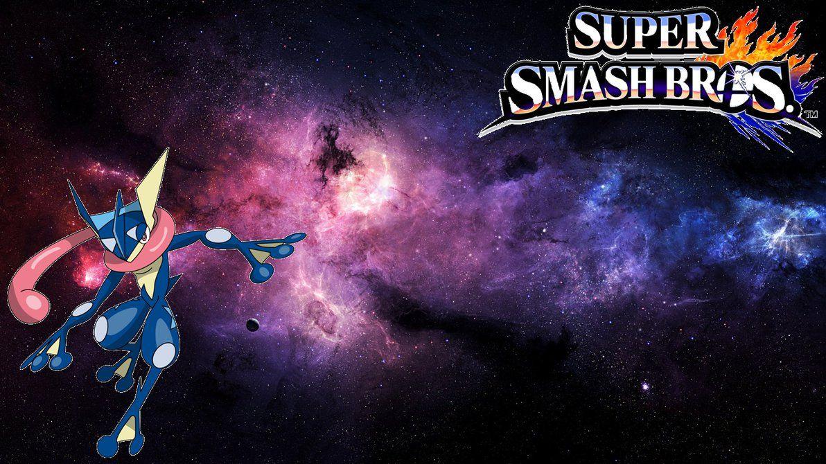 Super Smash Bros Wii U 3DS Wallpaper Greninja