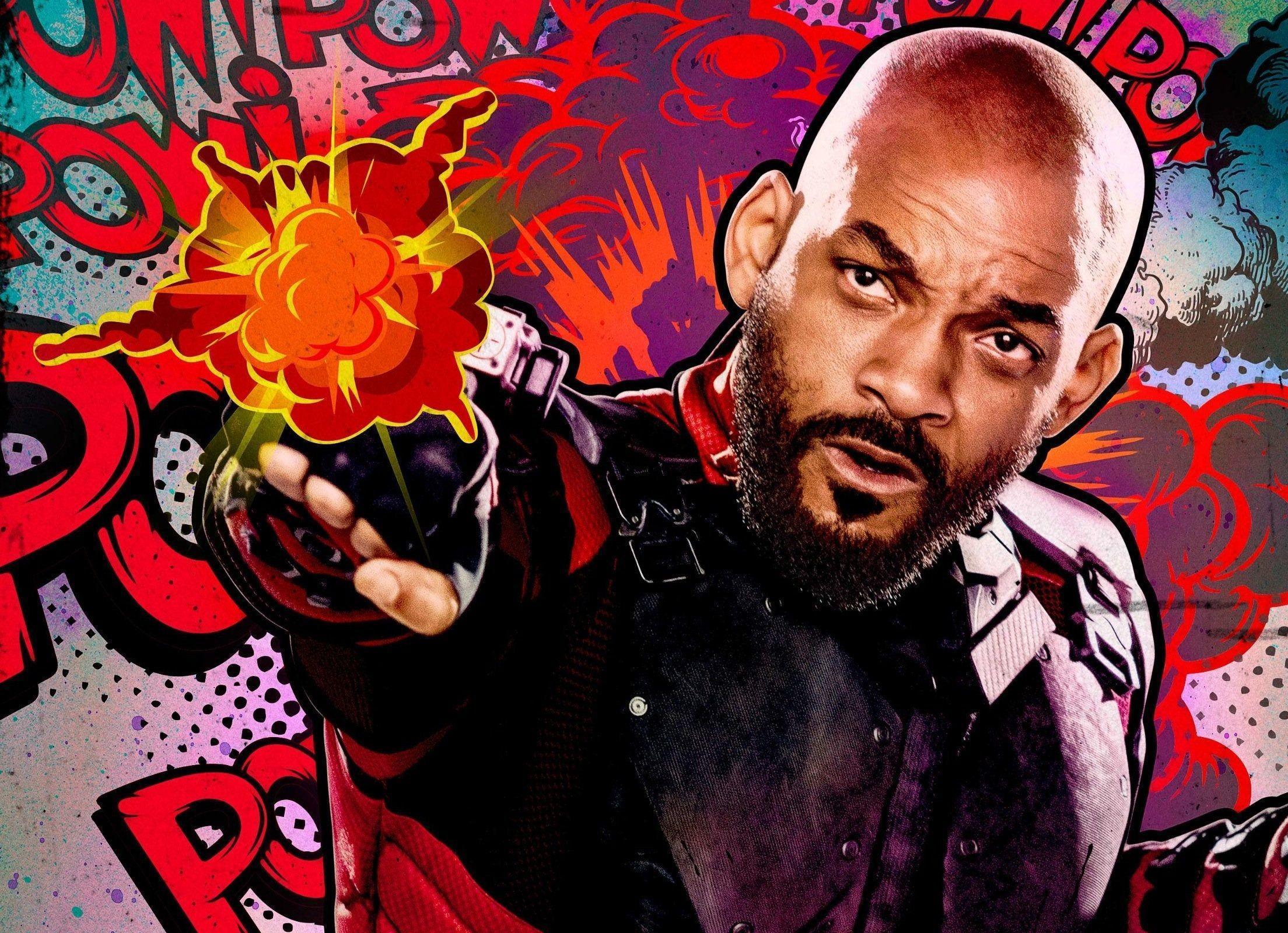 Suicide Squad Deadshot Will Smith Wallpapers
