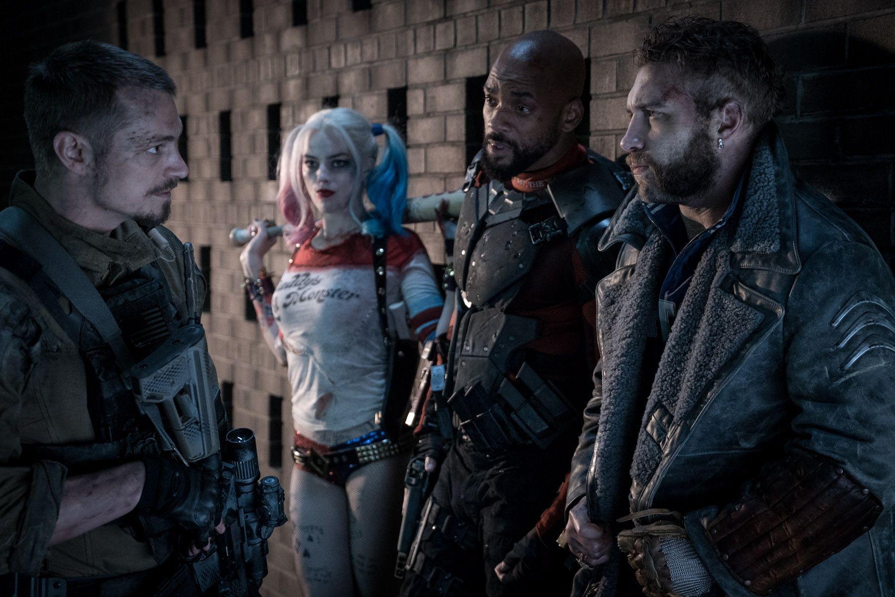 Suicide Squad Deadshot Harley Quinn Jai Courtney wallpapers HD 2016