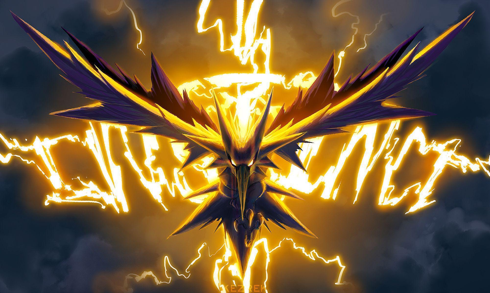 Zapdos (Pokémon) HD Wallpaper and Background Image