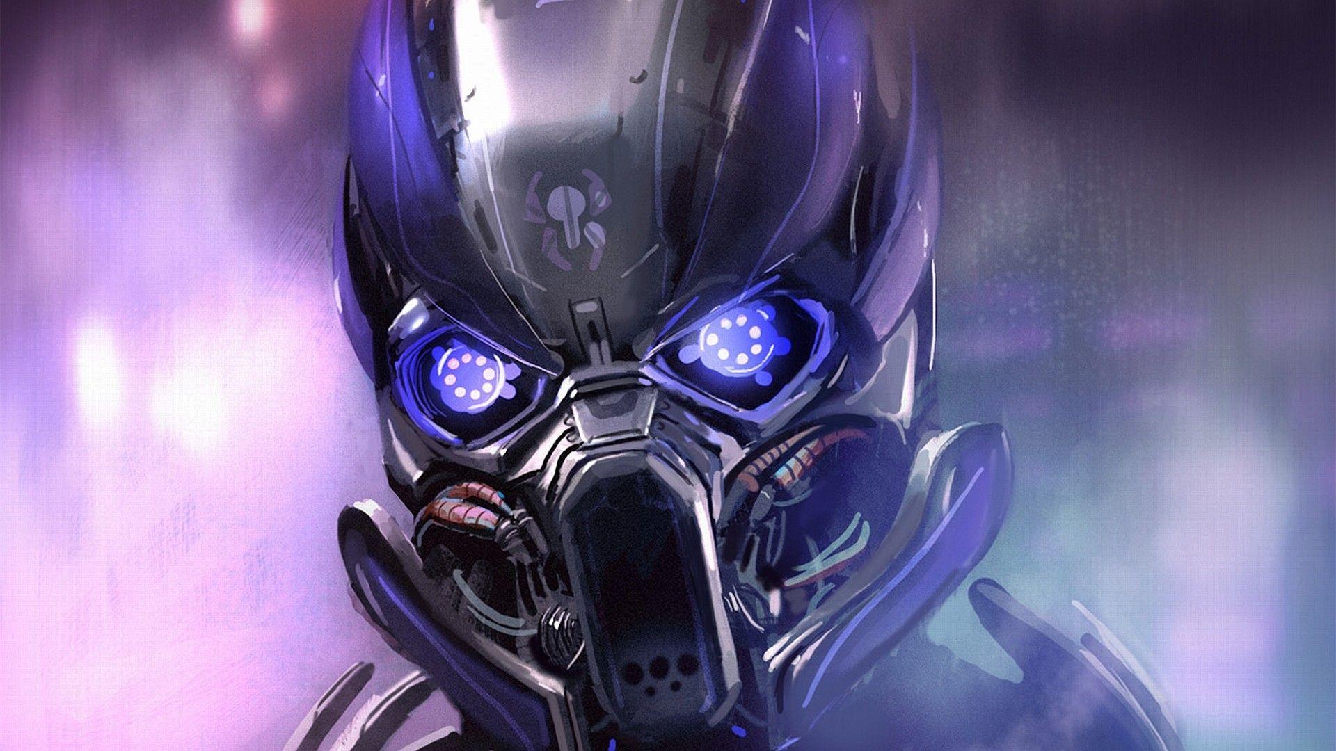 Download the Angry Cyborg Wallpaper, Angry Cyborg iPhone Wallpaper