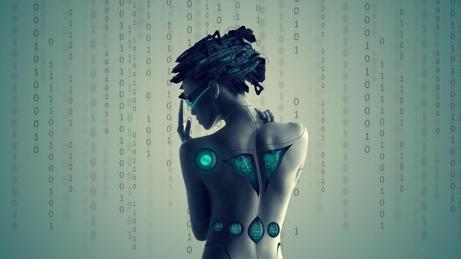Robot Girl, Cyborg Woman Wallpaper