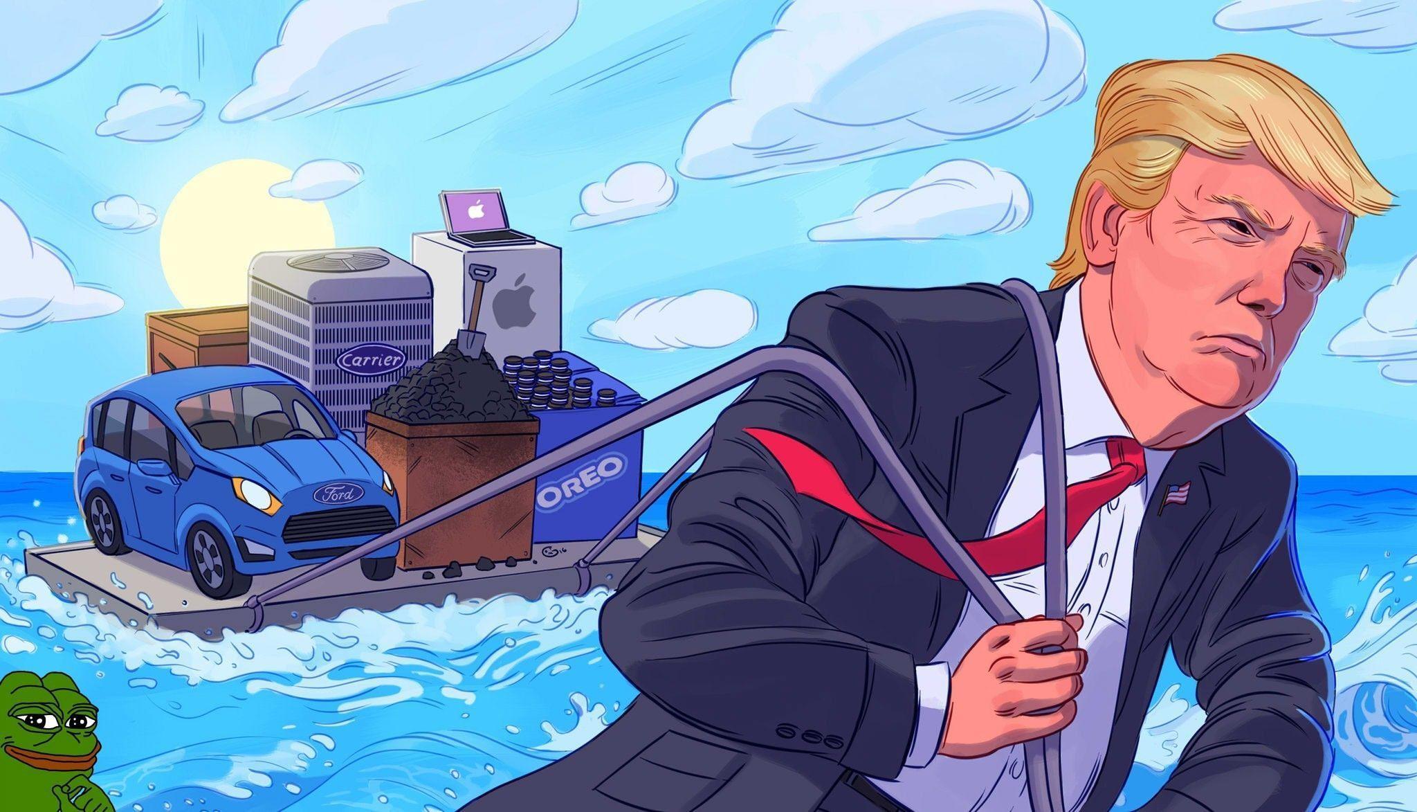 Donald Trump HD Wallpaper