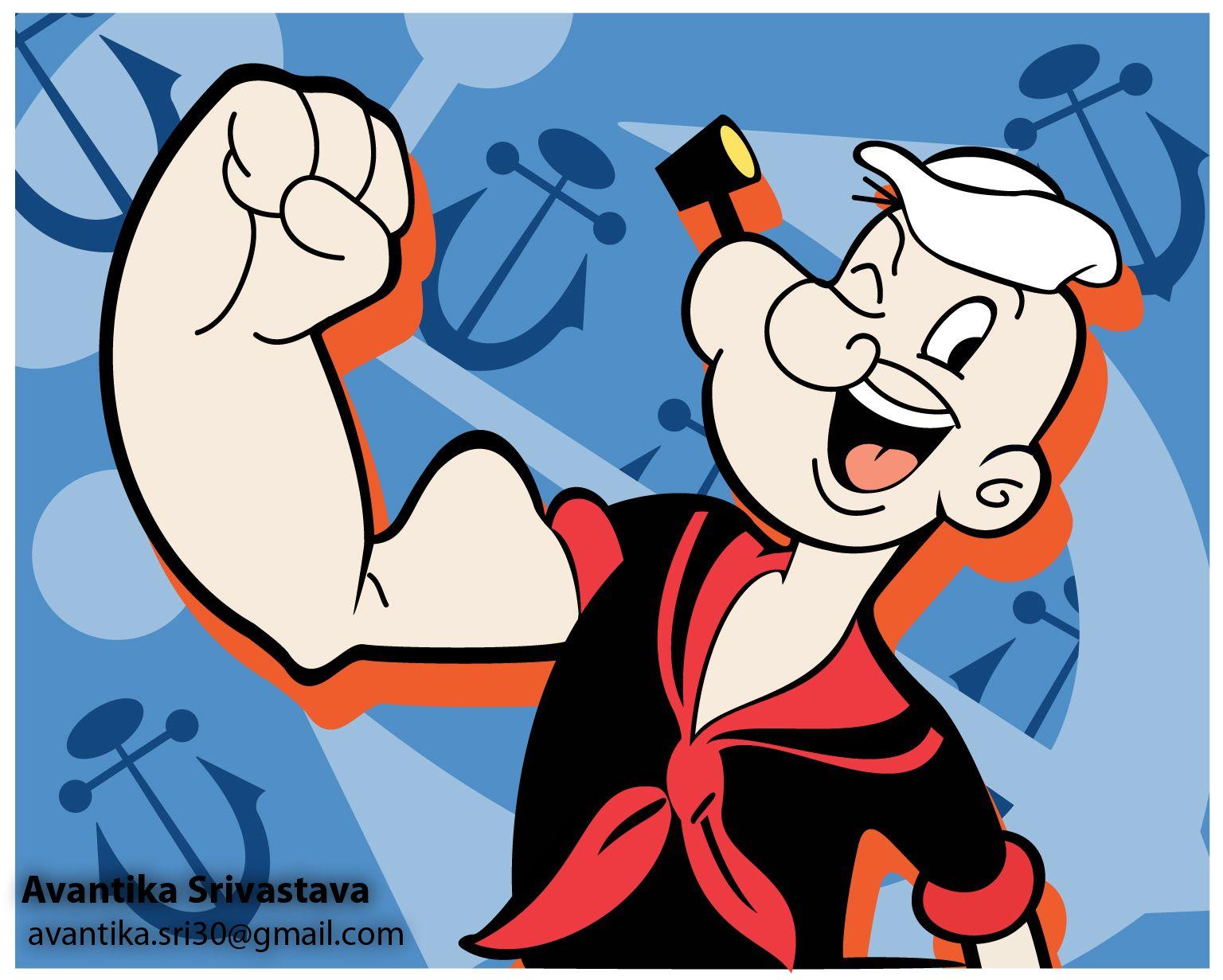 Magnificent HD Popeye The Sailor Man Image Wallpaper Download