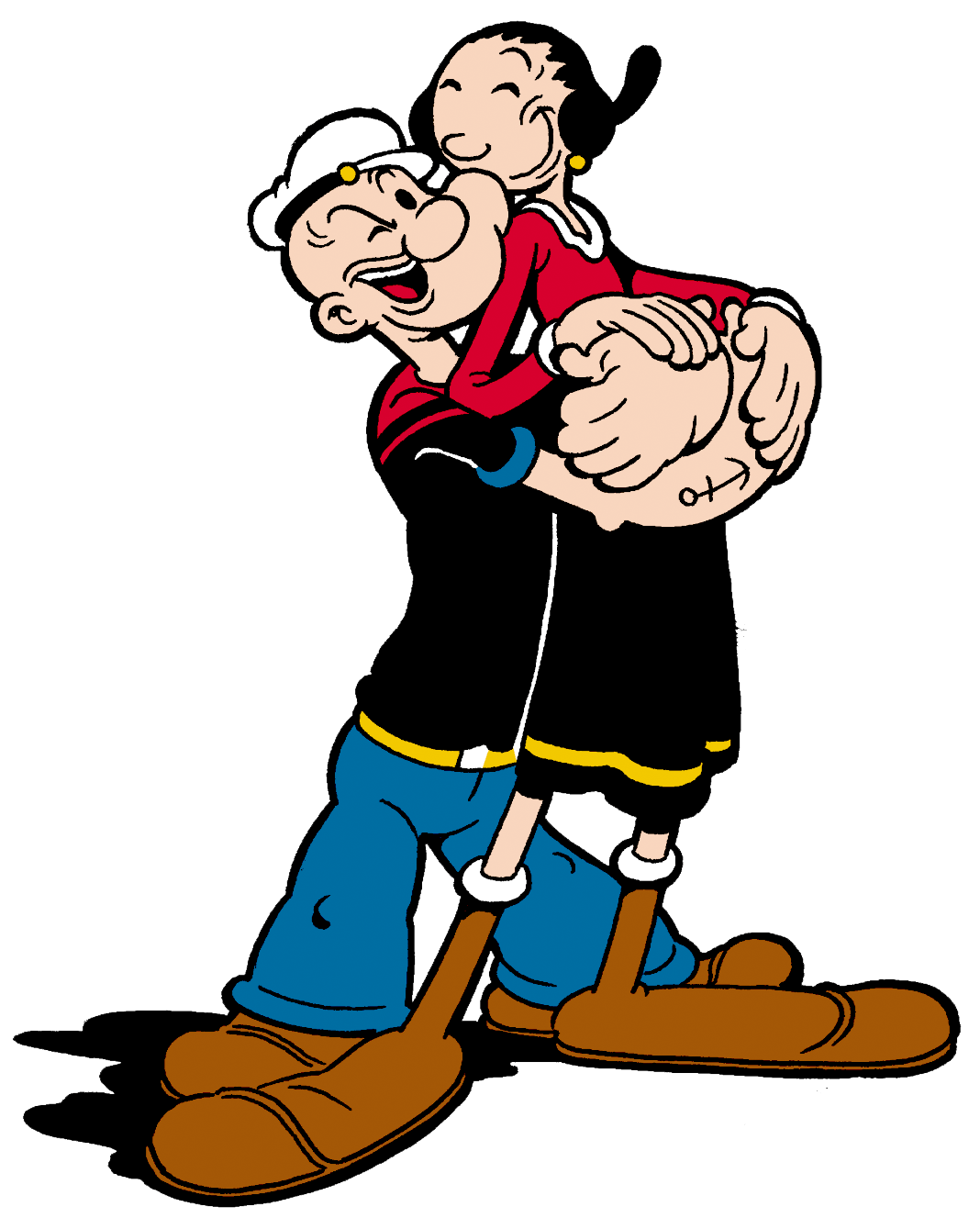 Pics Popeye and Olive I Pad Tablet Mobile Background Free Image