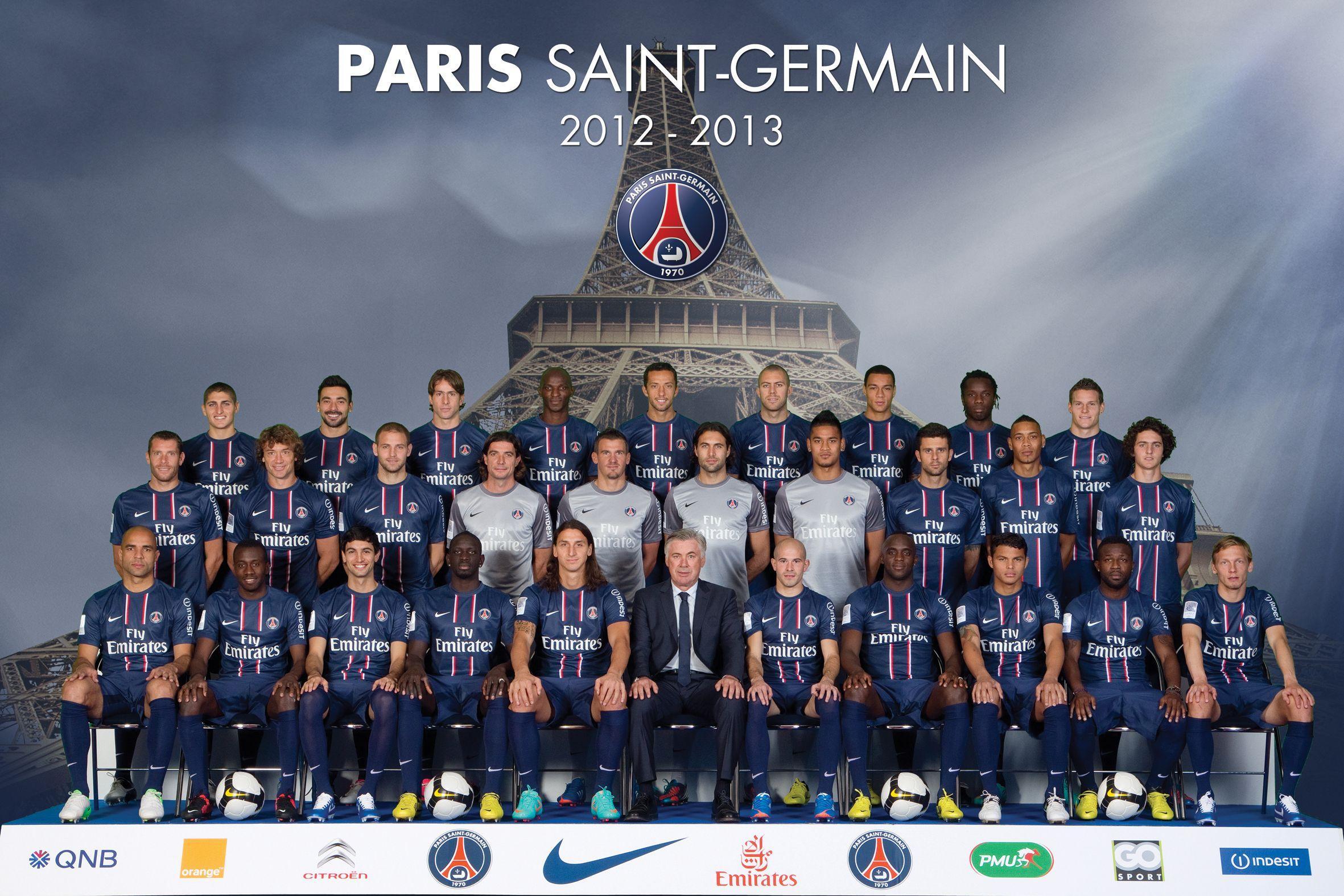 PSG Squad Wallpaper