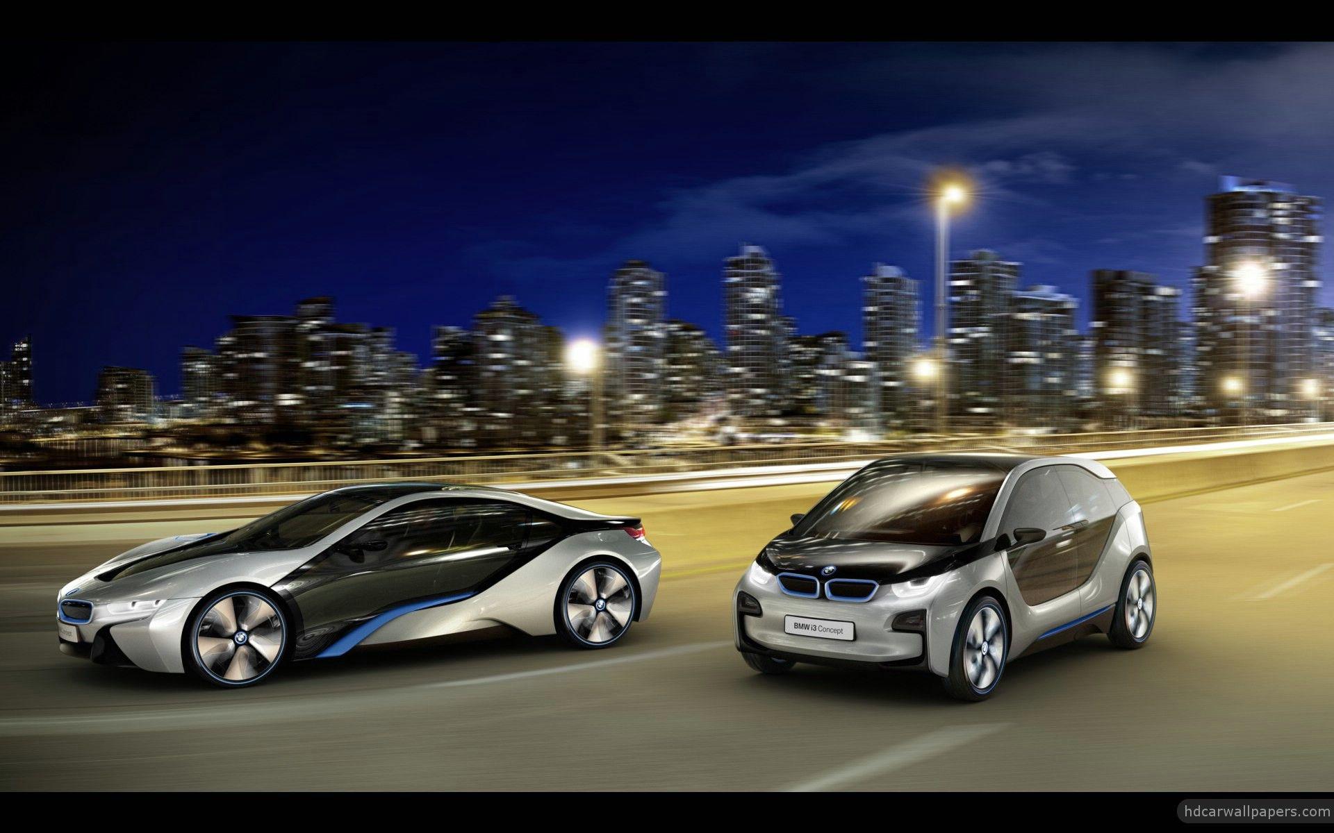 BMW i8 & i3 Concept Cars 3 Wallpaper. HD Car Wallpaper