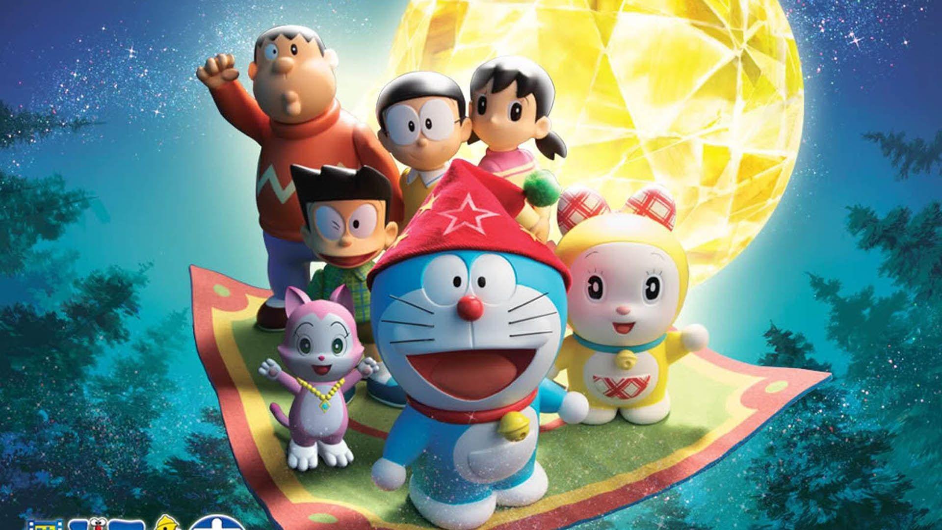 Doraemon Christmas Free HD Wallpaper