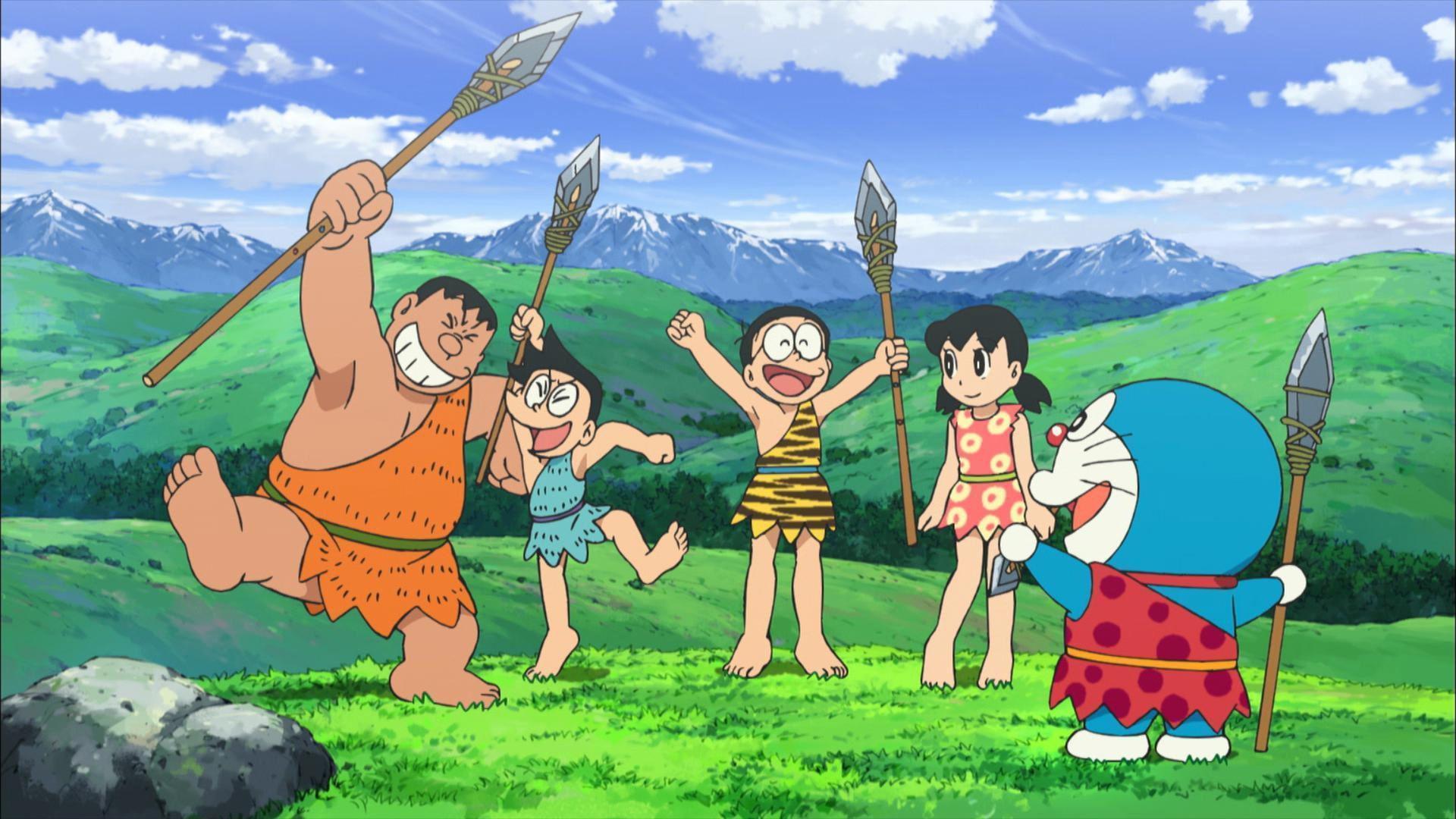 Doraemon Nobita and the Birth of Japan 2016 Movie Wallpaper