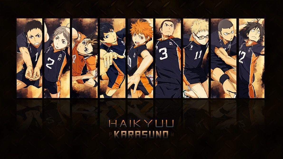 Haikyuu!!, Haikyuu Logo HD wallpaper