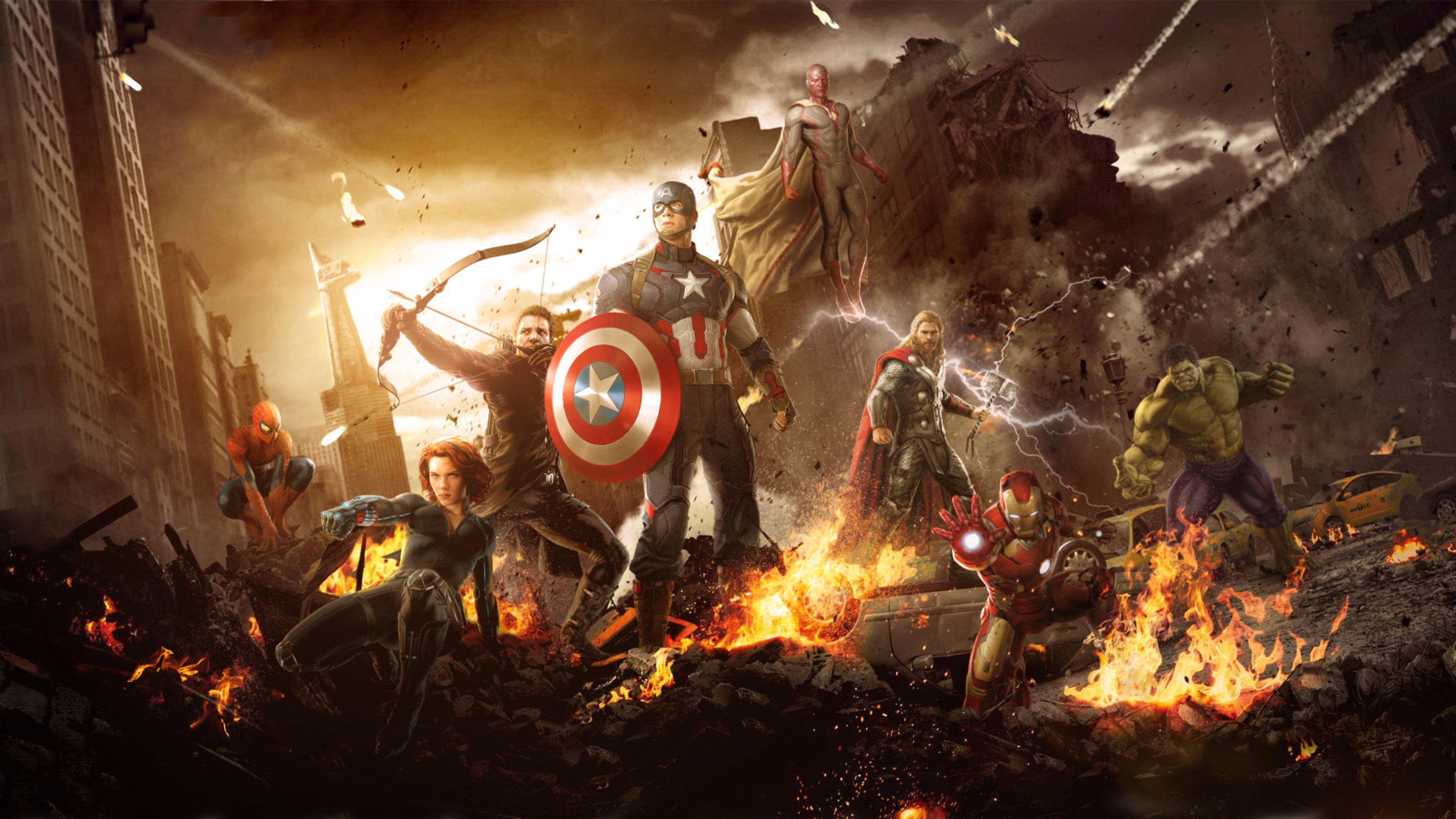 New 4K Avengers Age of Ultron Wallpaper. Free 4K Wallpaper