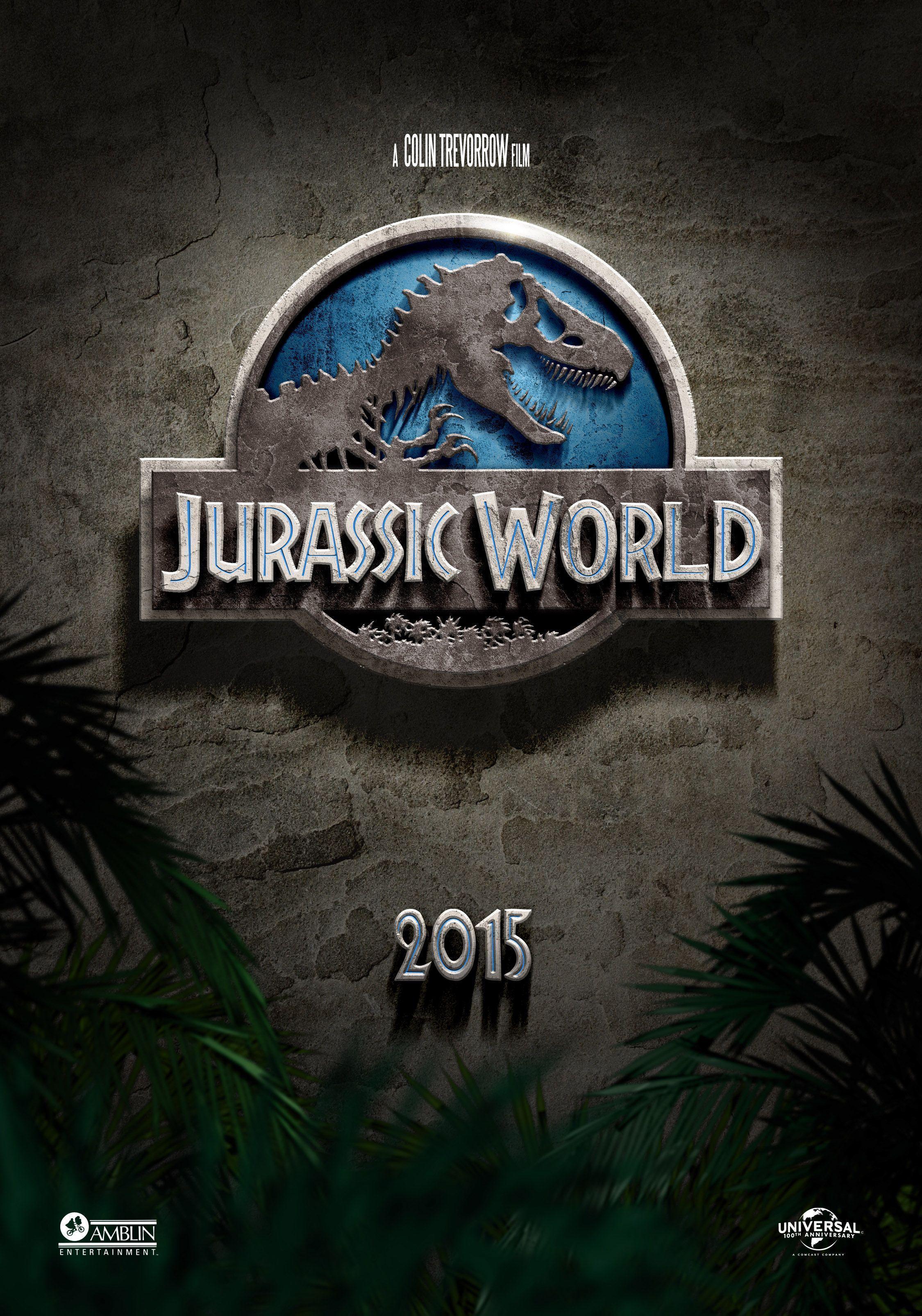 Jurassic World 2015 Movie Poster for Wallpaper