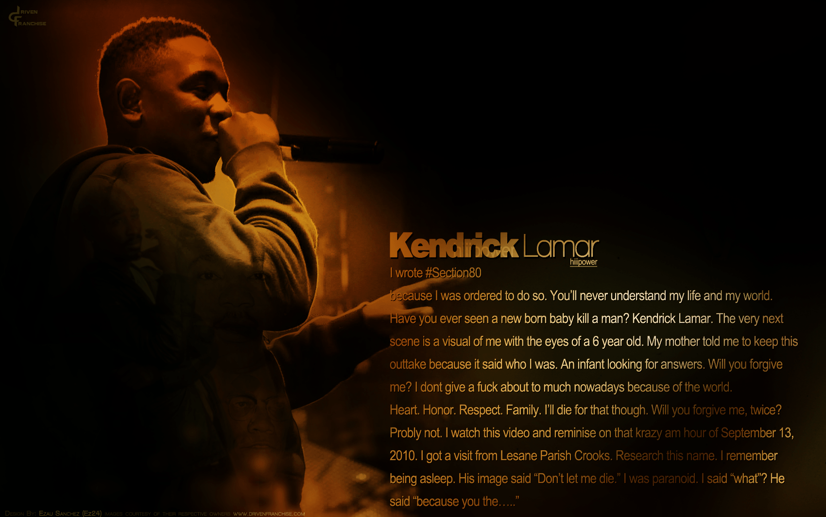 Kendrick Lamar Quotes Wallpaper. QuotesGram