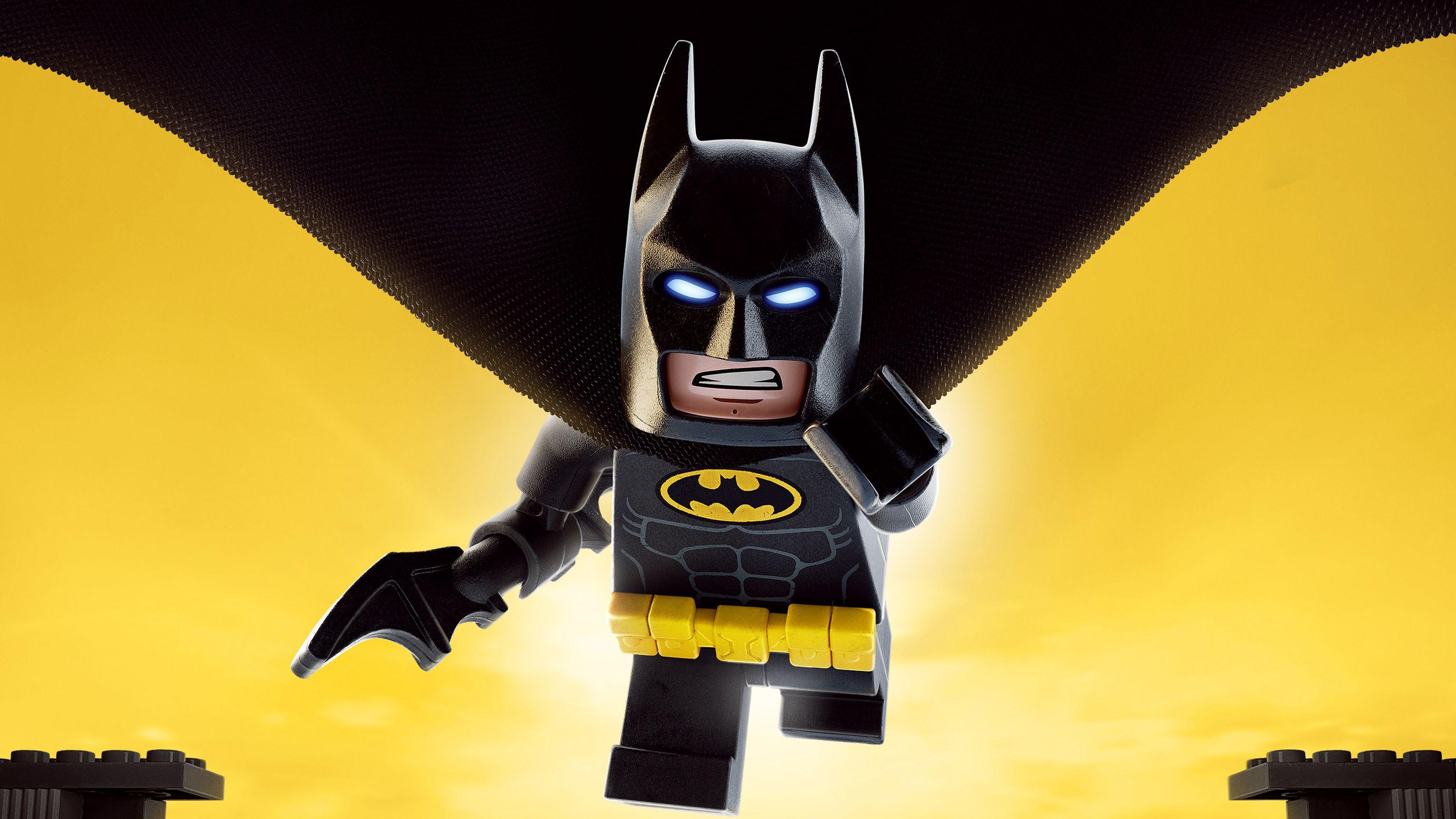 Wallpaper The Lego Batman Movie, LEGO Batman, LEGO Superman, 2017