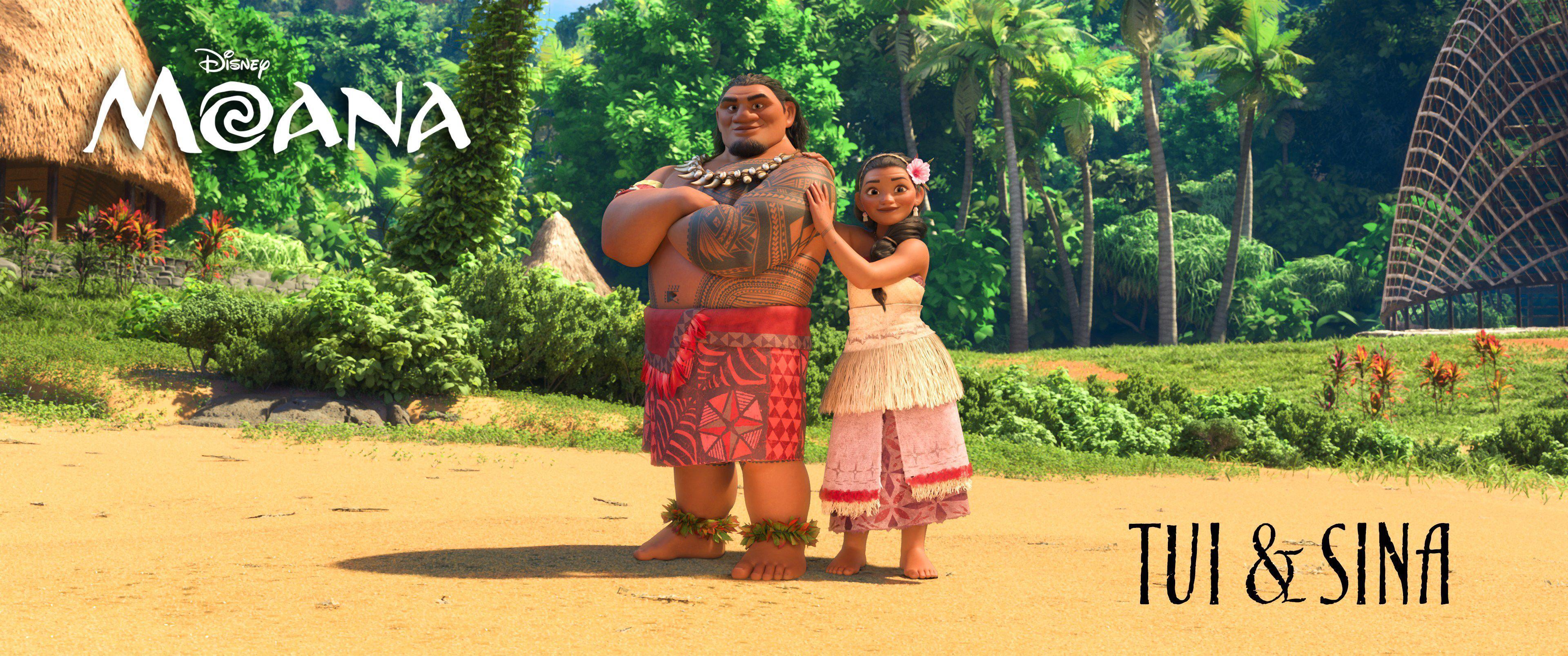 Moana Cast and Characters Revealed in New Colorful Image