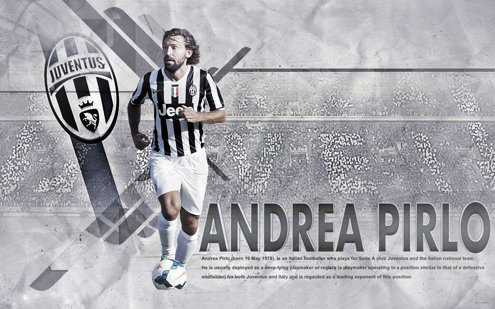Andrea Pirlo Juventus Football Club Player Wallpaper