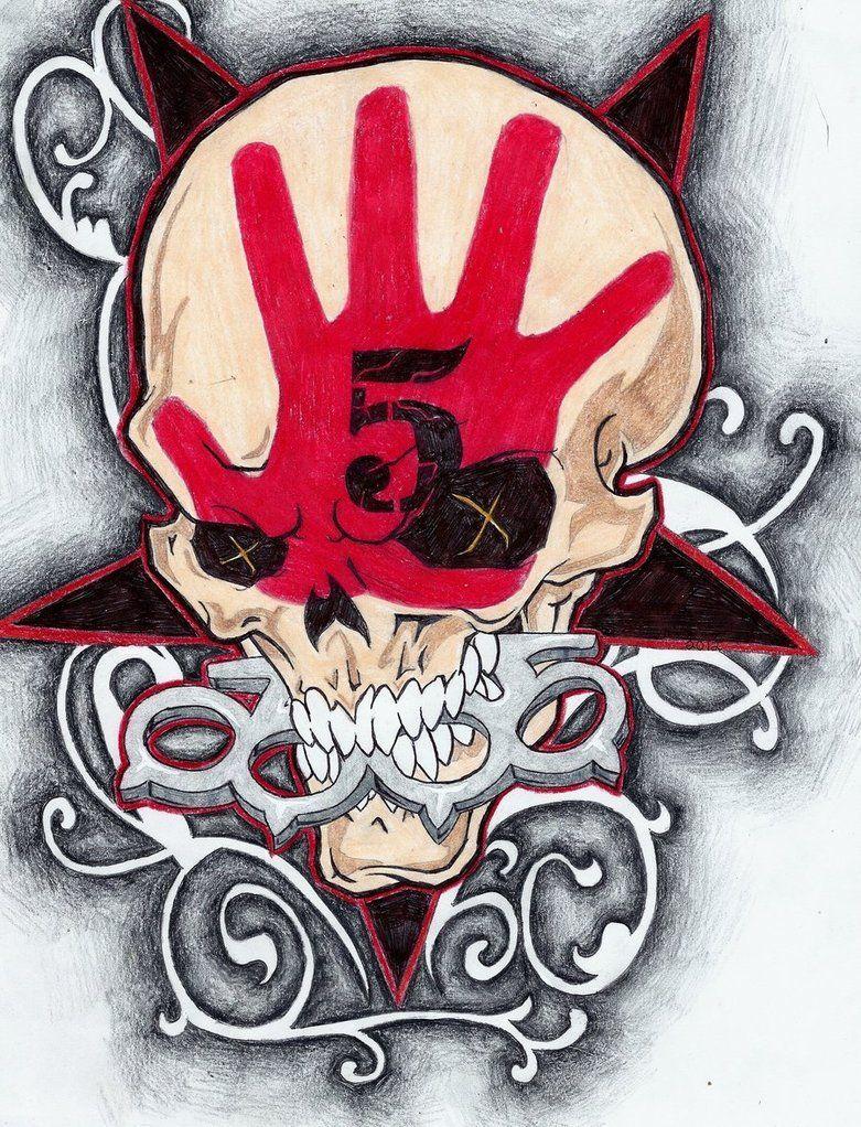 five finger death punch by blue