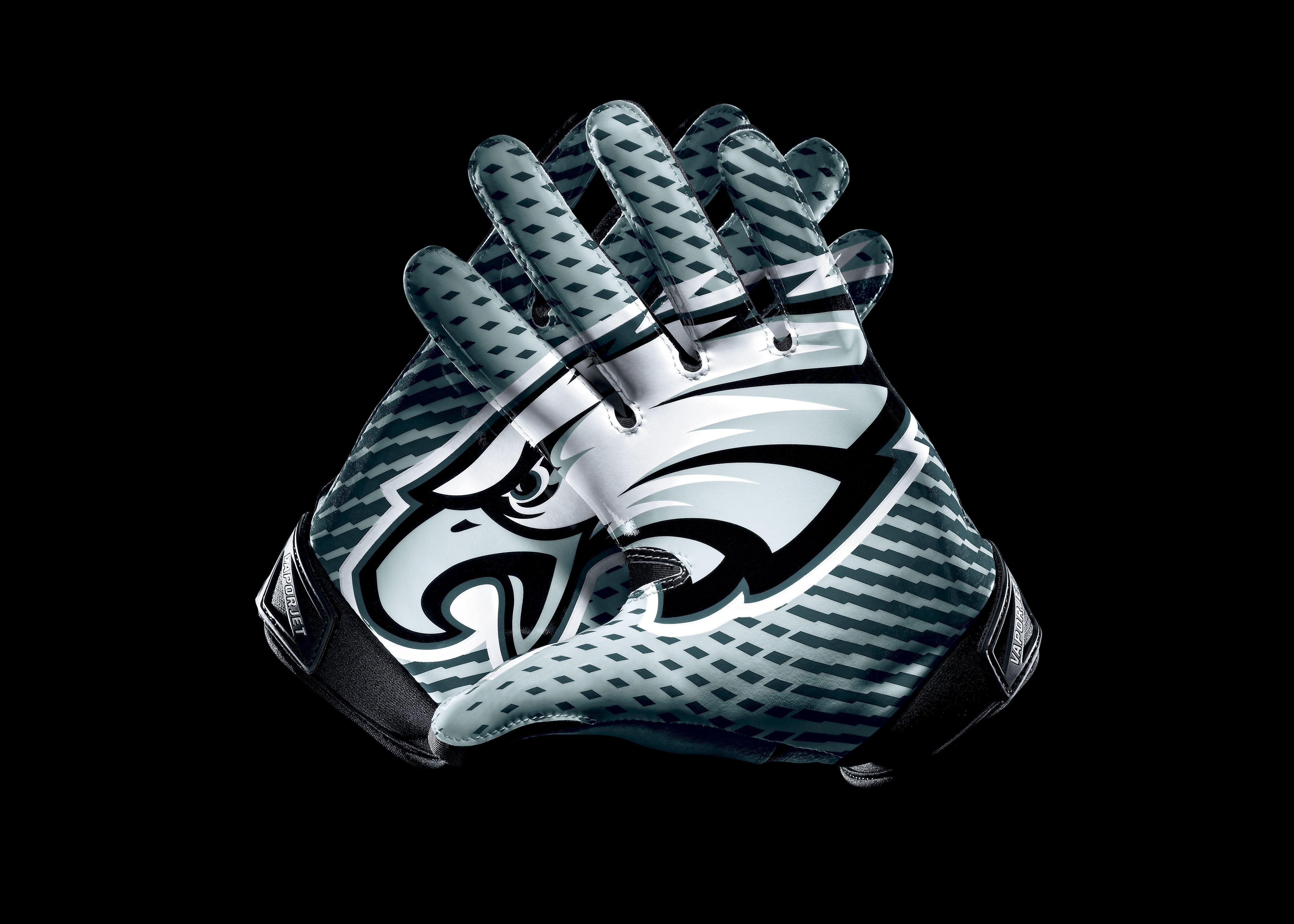 Nike Eagles Fletcher Cox Midnight Green Black Men&;s Stitched