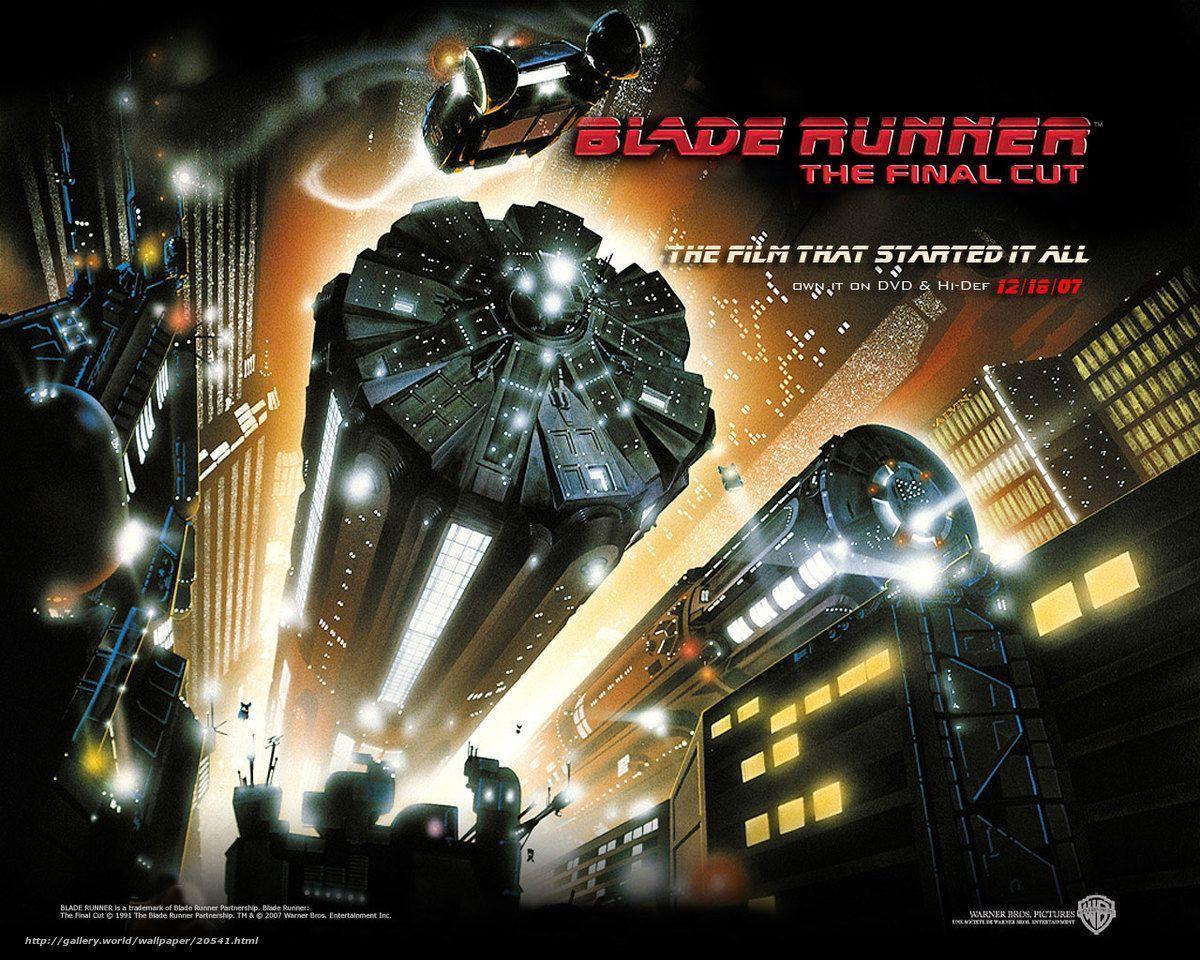 Download wallpaper Бегущий по лезвию, Blade Runner, film, movies