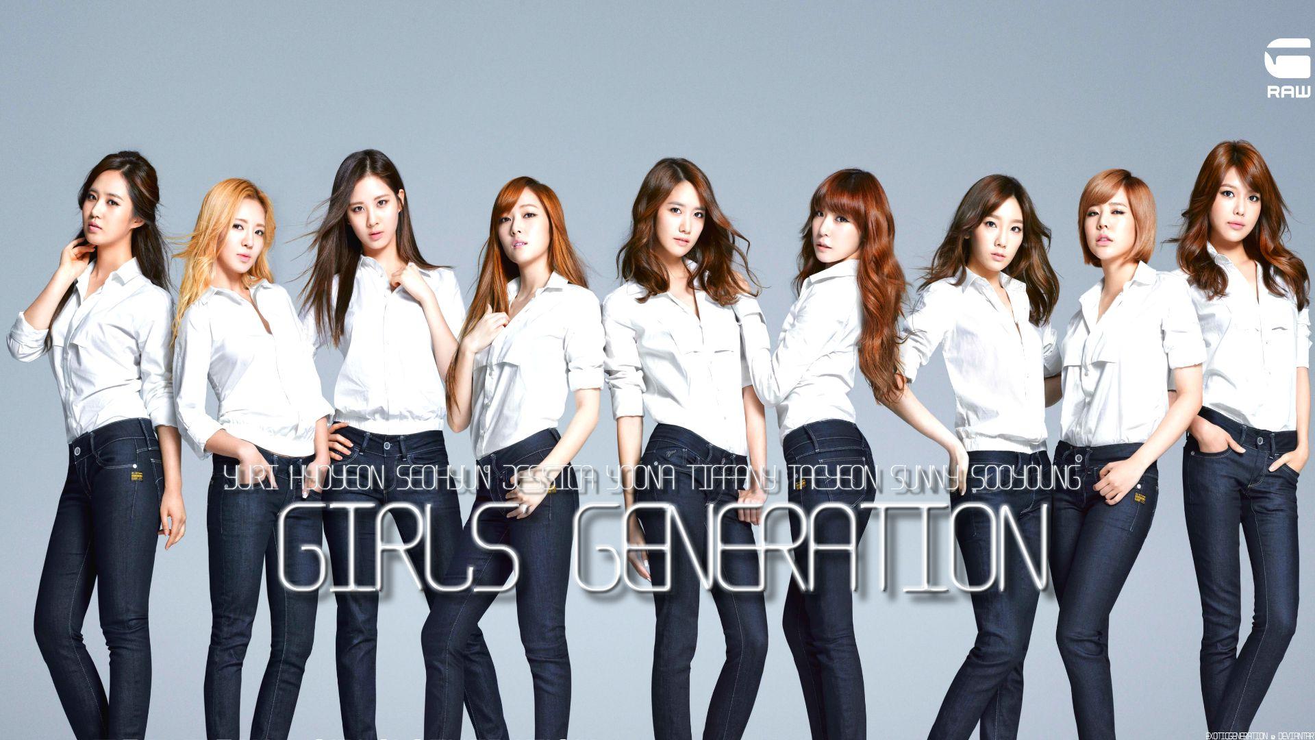 Girls Generation Wallpaper: Girls Generation Nombre