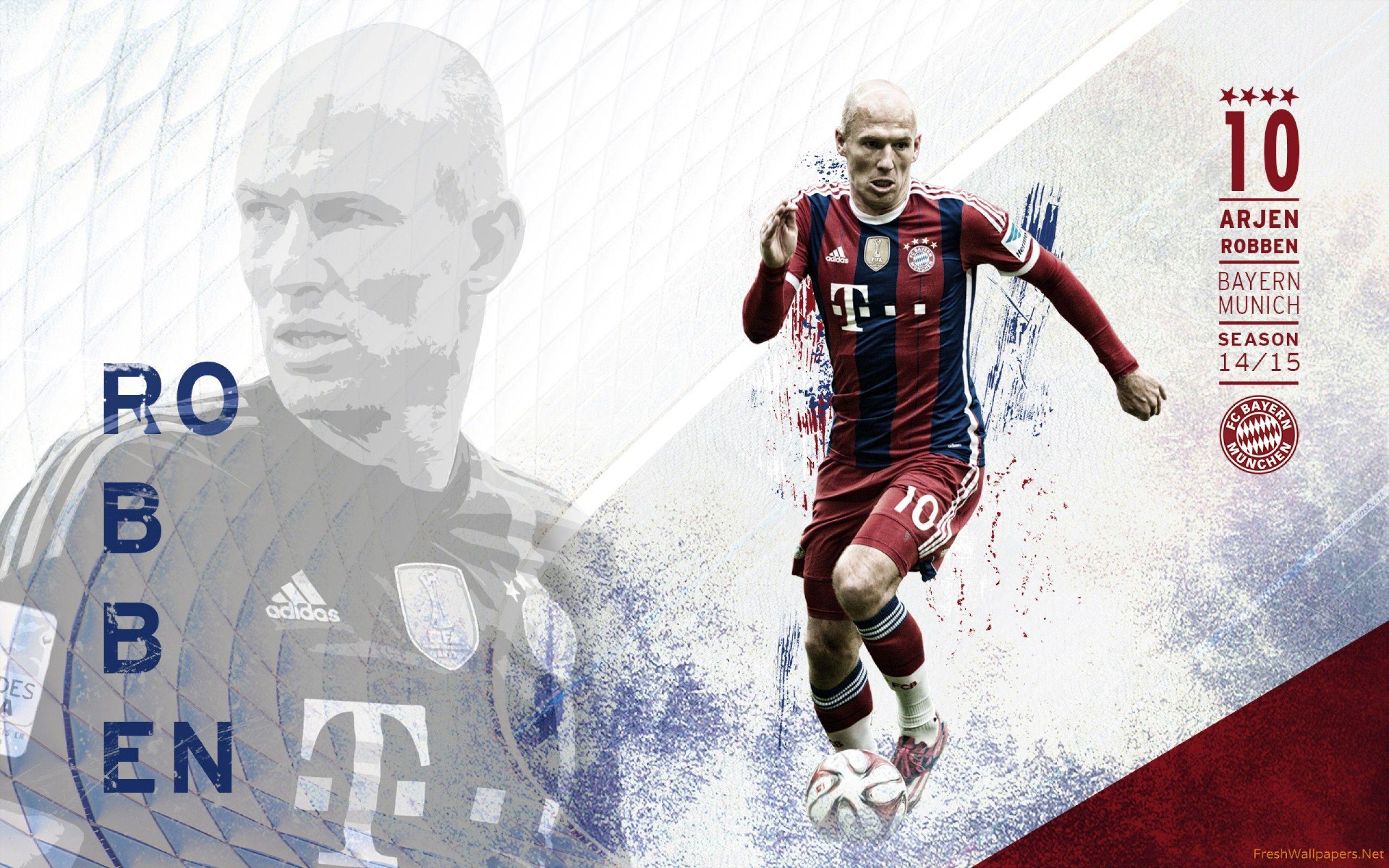 Arjen Robben 2015 FC Bayern Munich wallpaper
