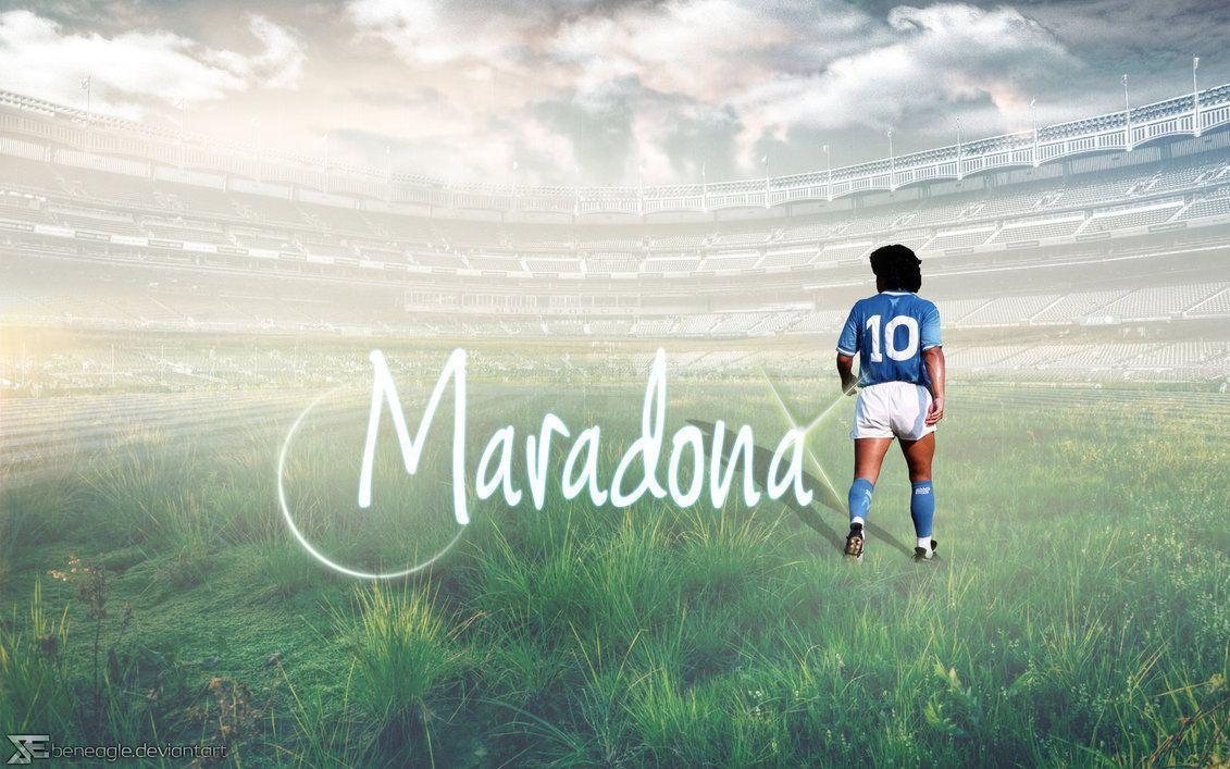 Diego Armando Maradona by beneagle
