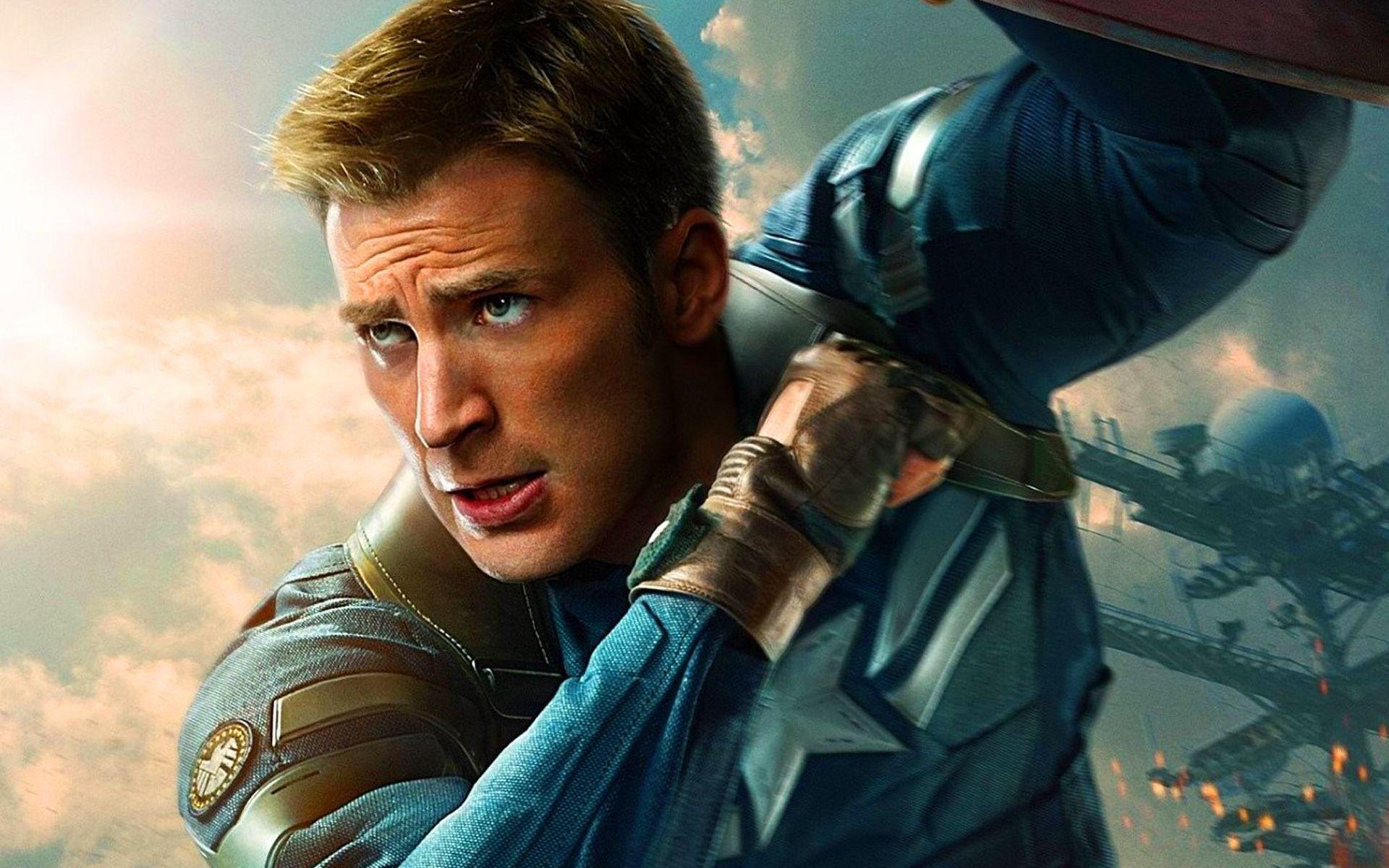 Chris Evans Captain America Endgame Wallpaper