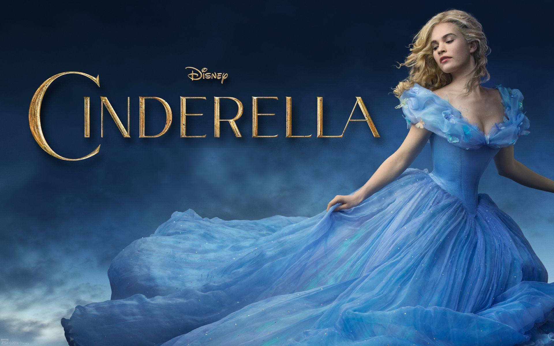 Cinderella Wallpaper 2015 movie Lily James Wallpaper