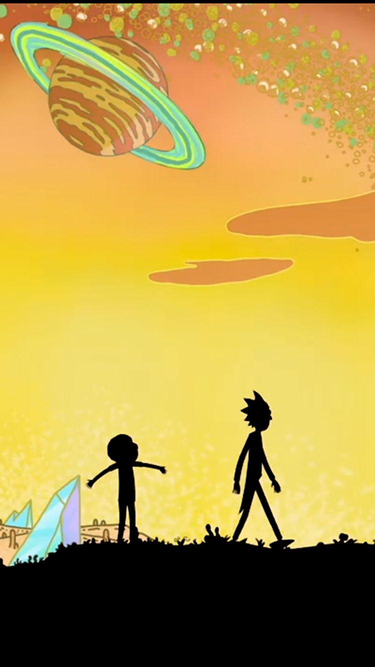 Wallpapers de rick and morty