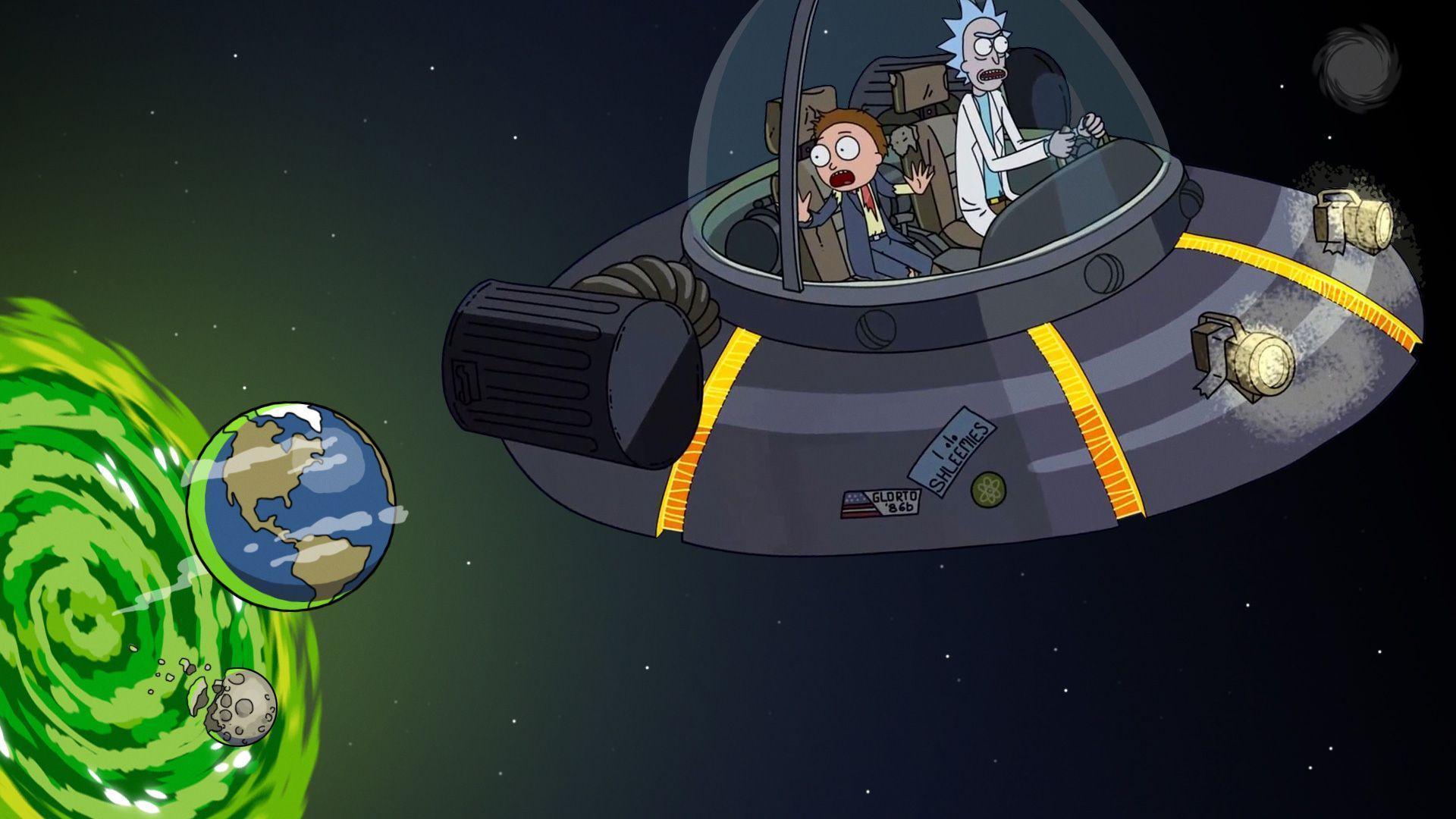 Desktop wallpaper - Rick and Morty