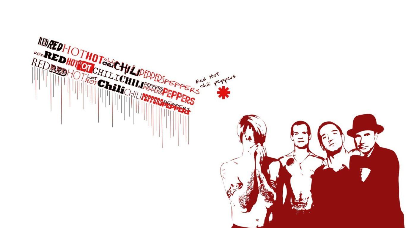 Red Hot Chili Peppers Wallpaper for 1366x768