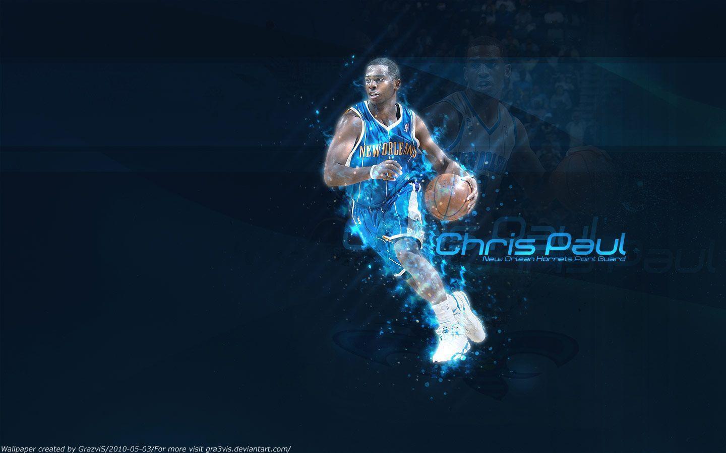 Chris Paul Hornets 1440×900 Wallpaper. Basketball