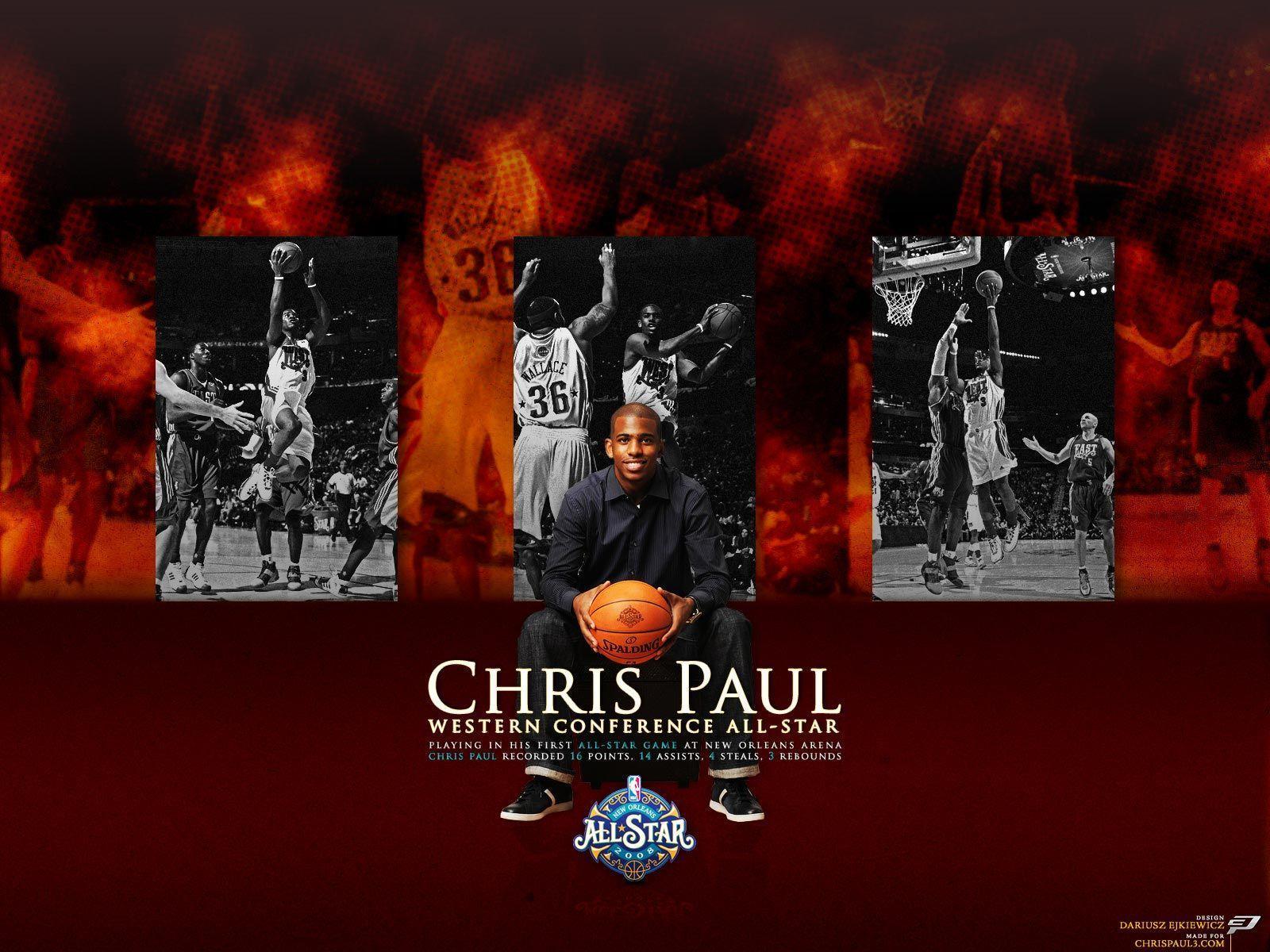 Chris Paul All Star 2008 Wallpaper. Basketball Wallpaper at