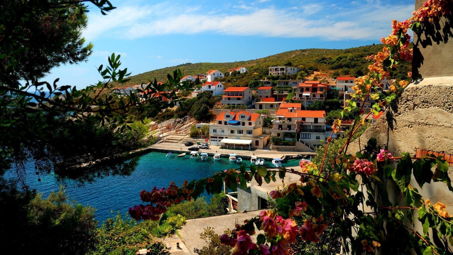 Town on the Coast in Croatia