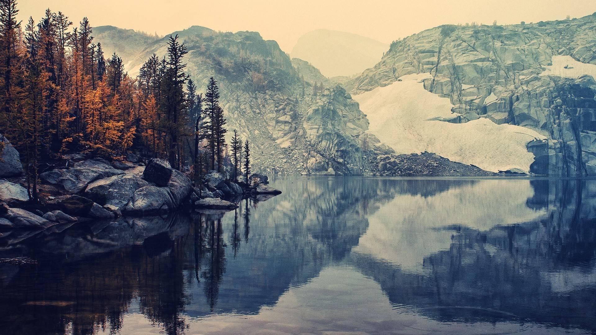 Mountains lakes reflections instagram autumn wallpapers