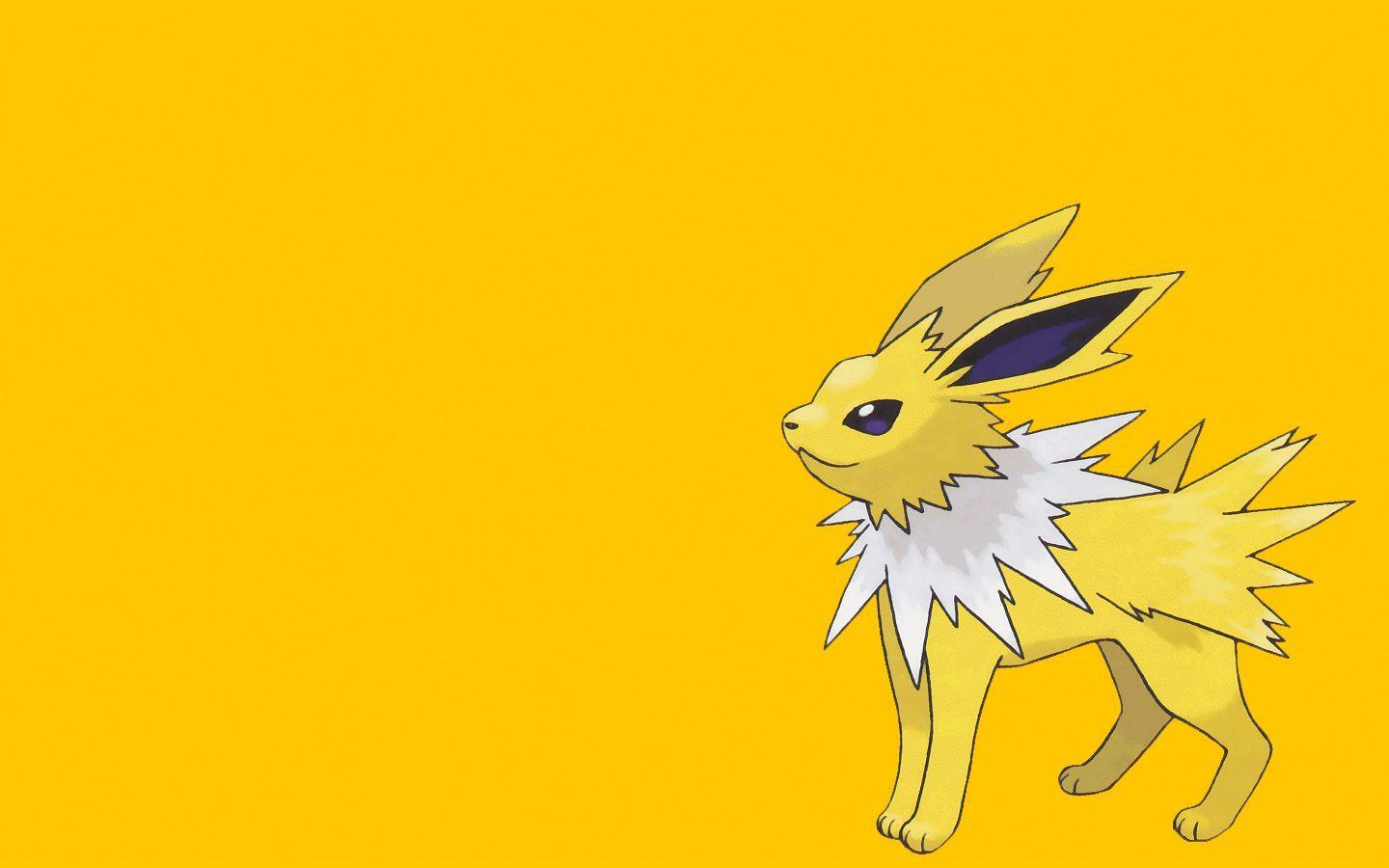 Eevee and Jolteon Wallpaper by Glench Eevee and Jolteon Wallpaper by Glench