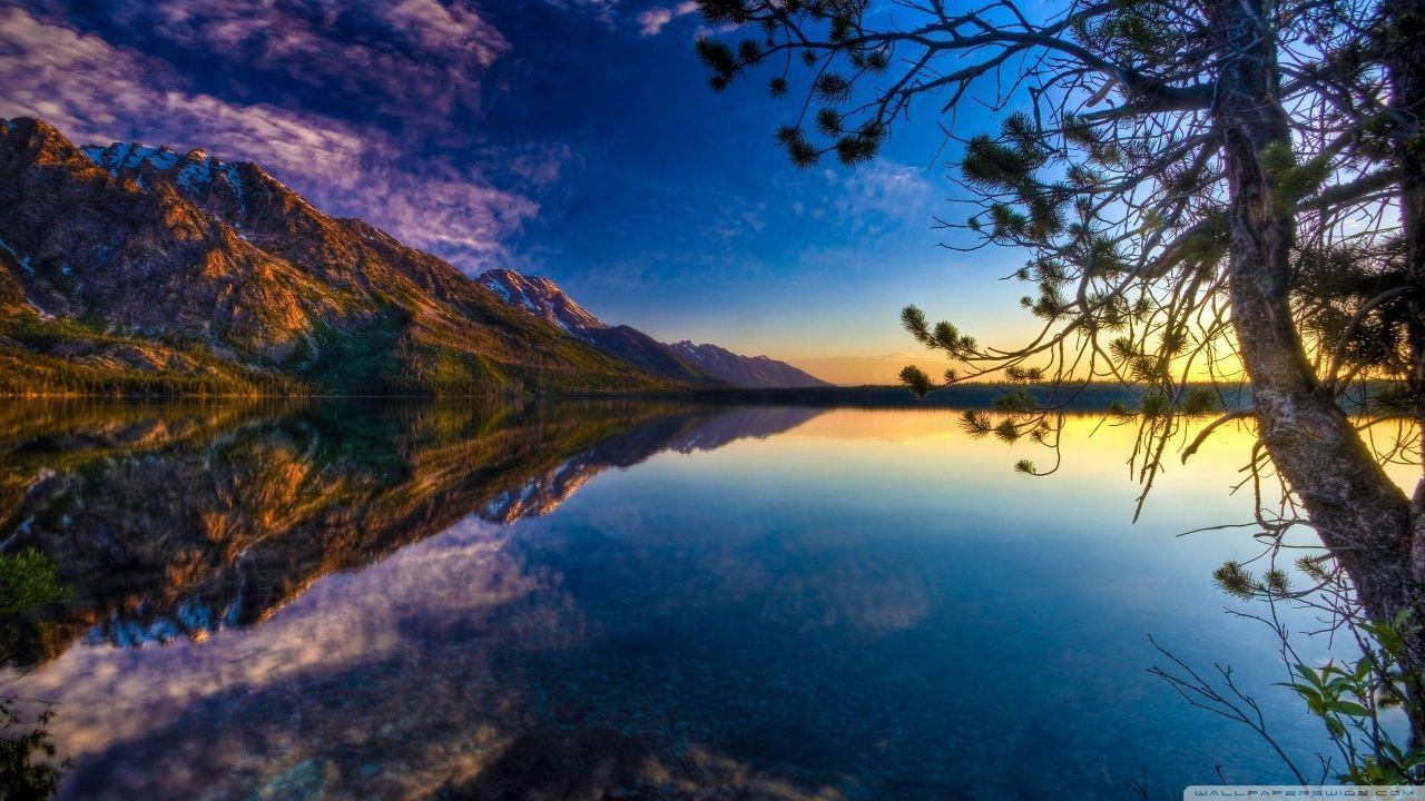 Beautiful Lake HD desktop wallpaper, High Definition, Fullscreen