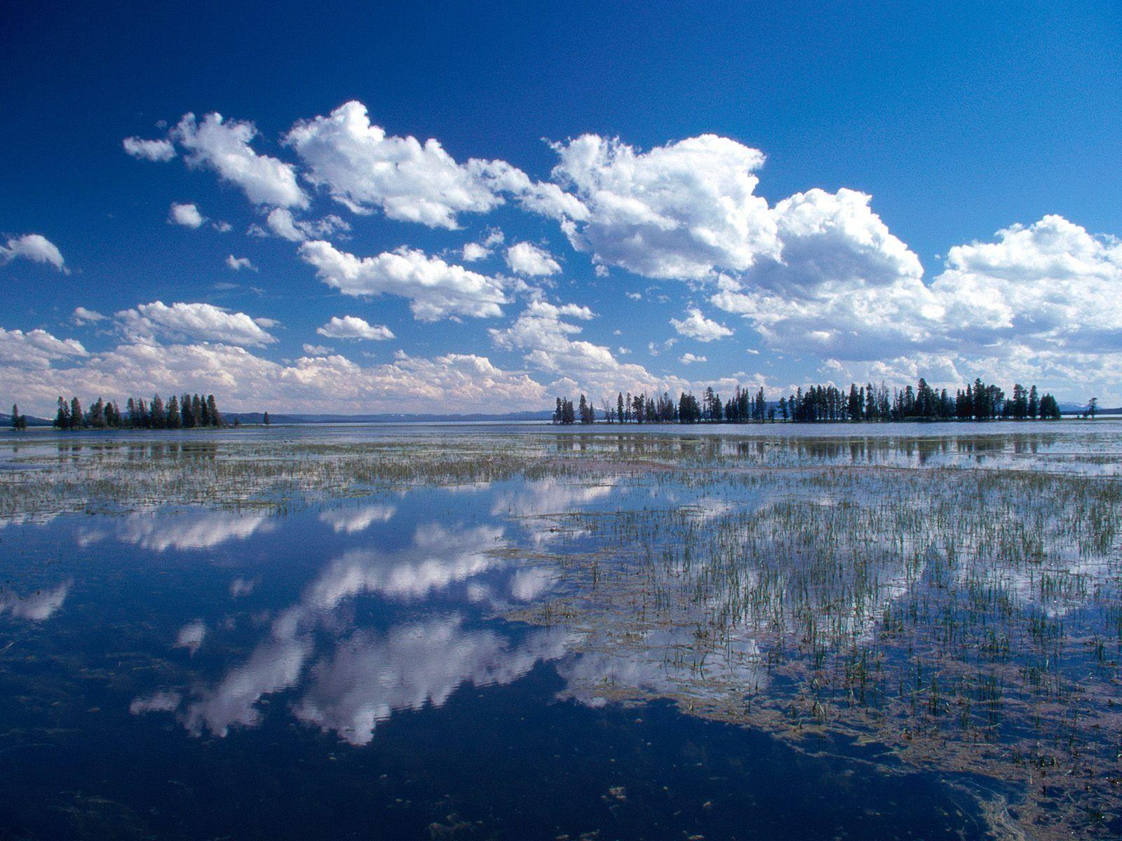 Blue Lake Wallpaper Landscape Nature Wallpaper in jpg format