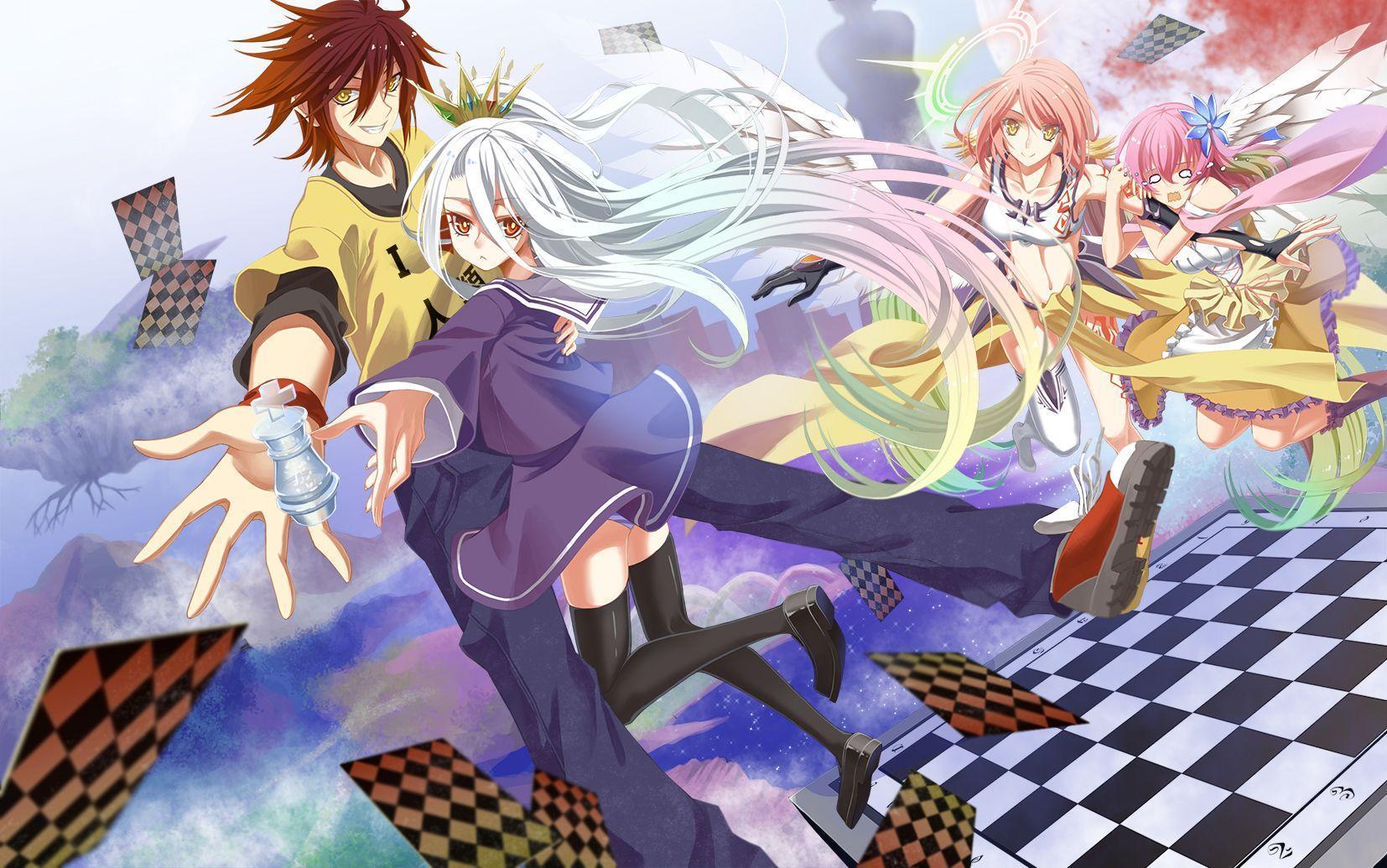 Anime No Game No Life HD Wallpaper by 嘎啦king