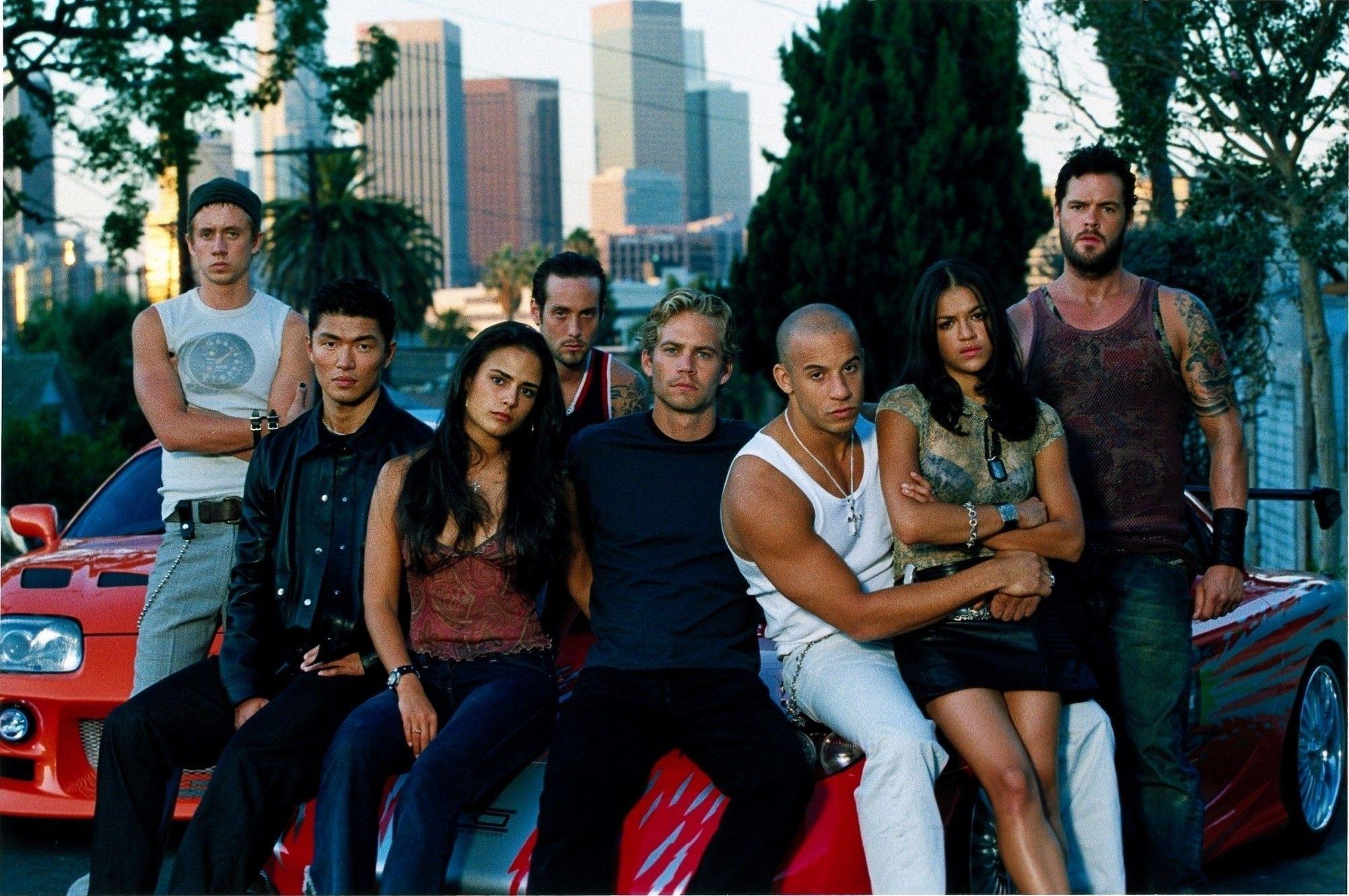 Download HD Fast And Furious, Cast, Group Of People, Movies Wallpaper