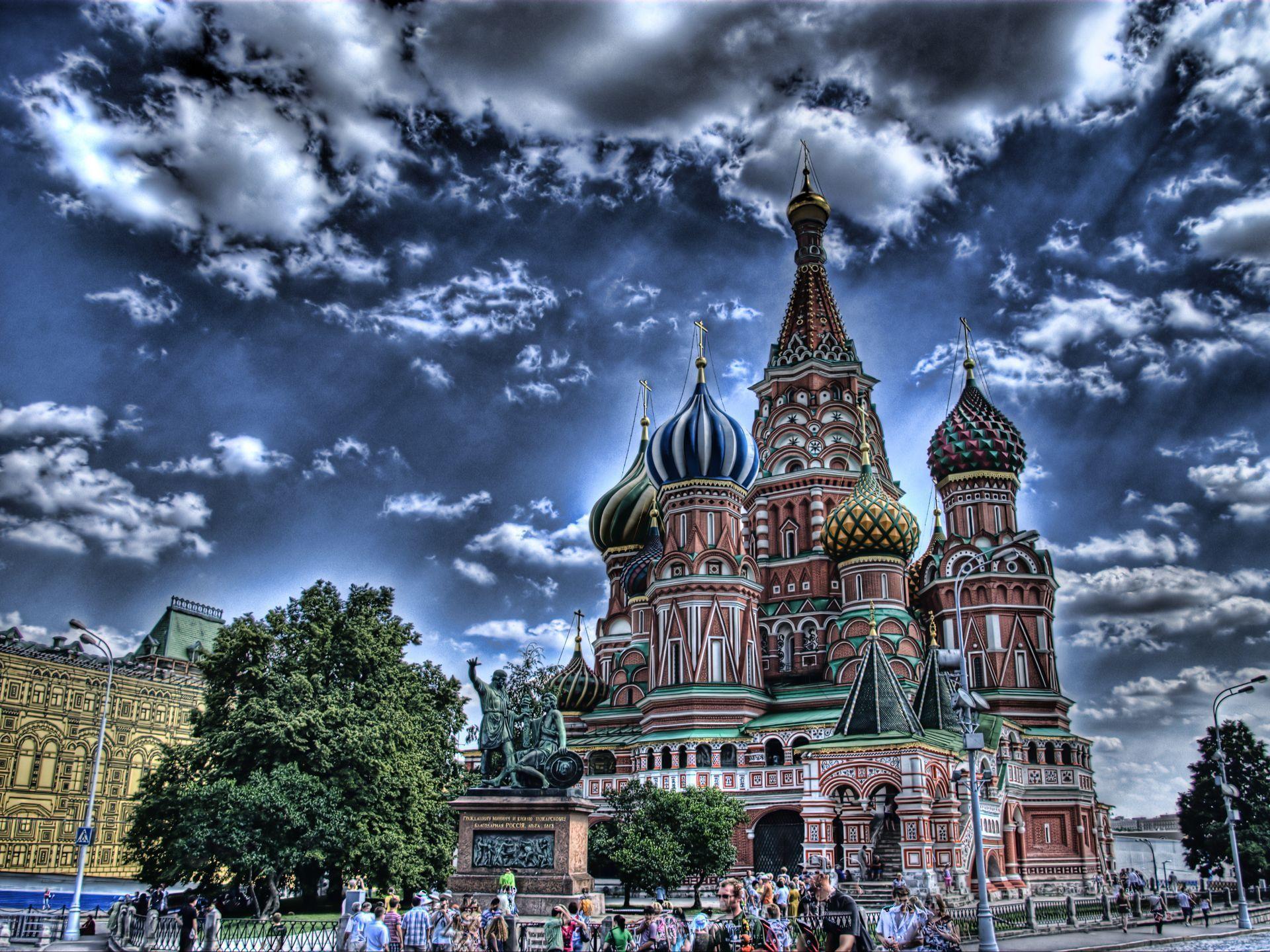 Wallpaper Temples Moscow Cities Image Download