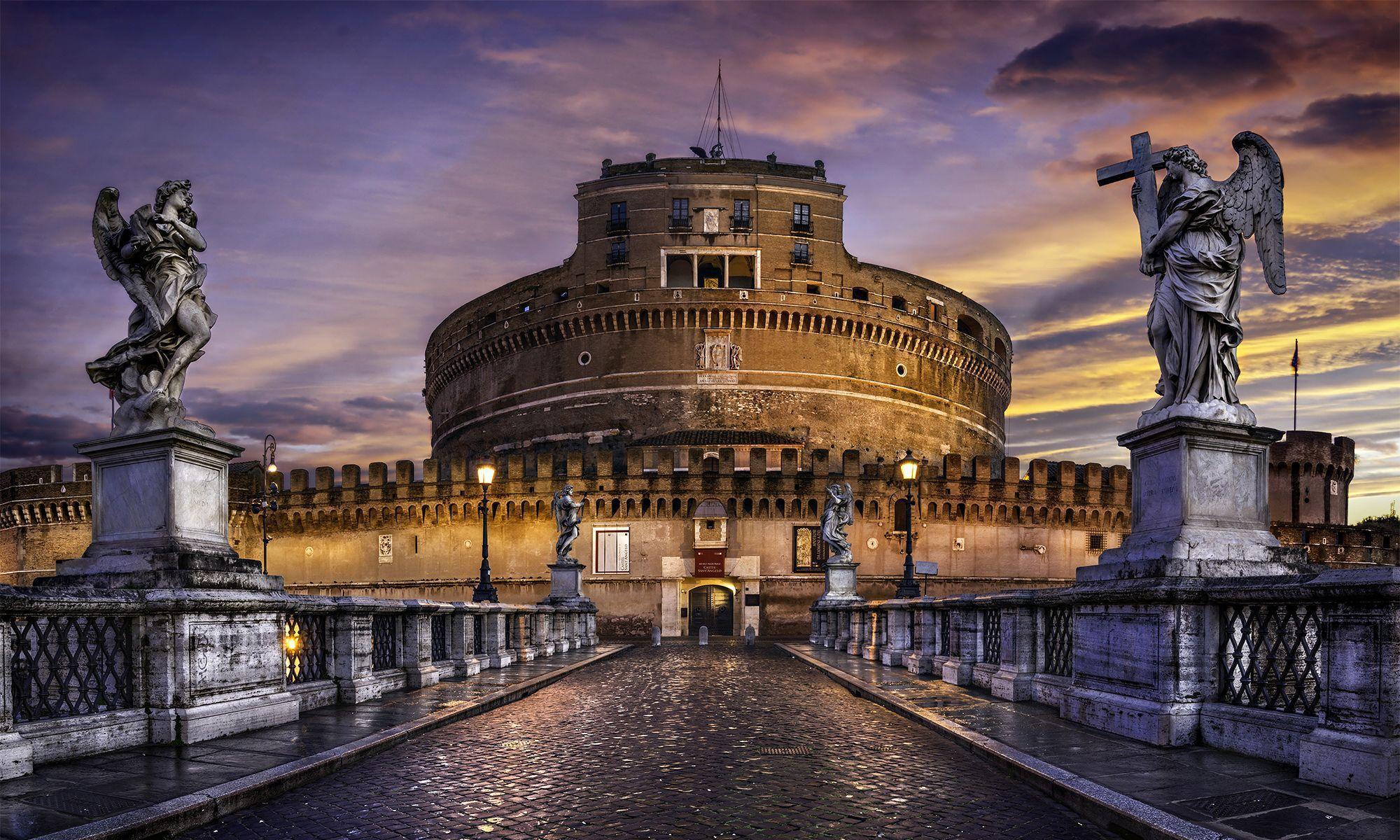 Castel Sant Angelo HD Wallpaper For Desktop in High Quality