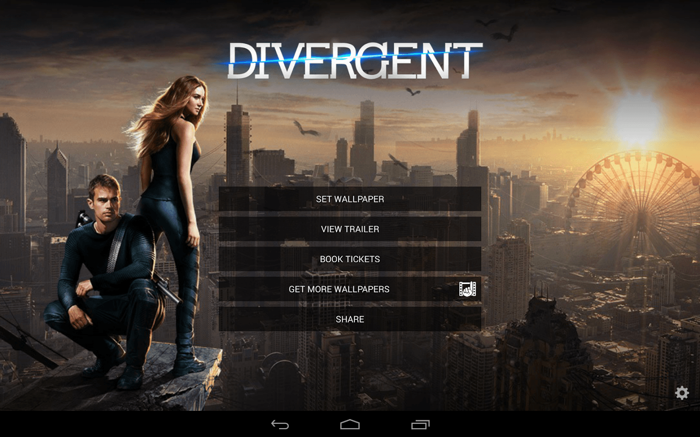 Divergent: Live Wallpaper. Andoid apps & Games For Free