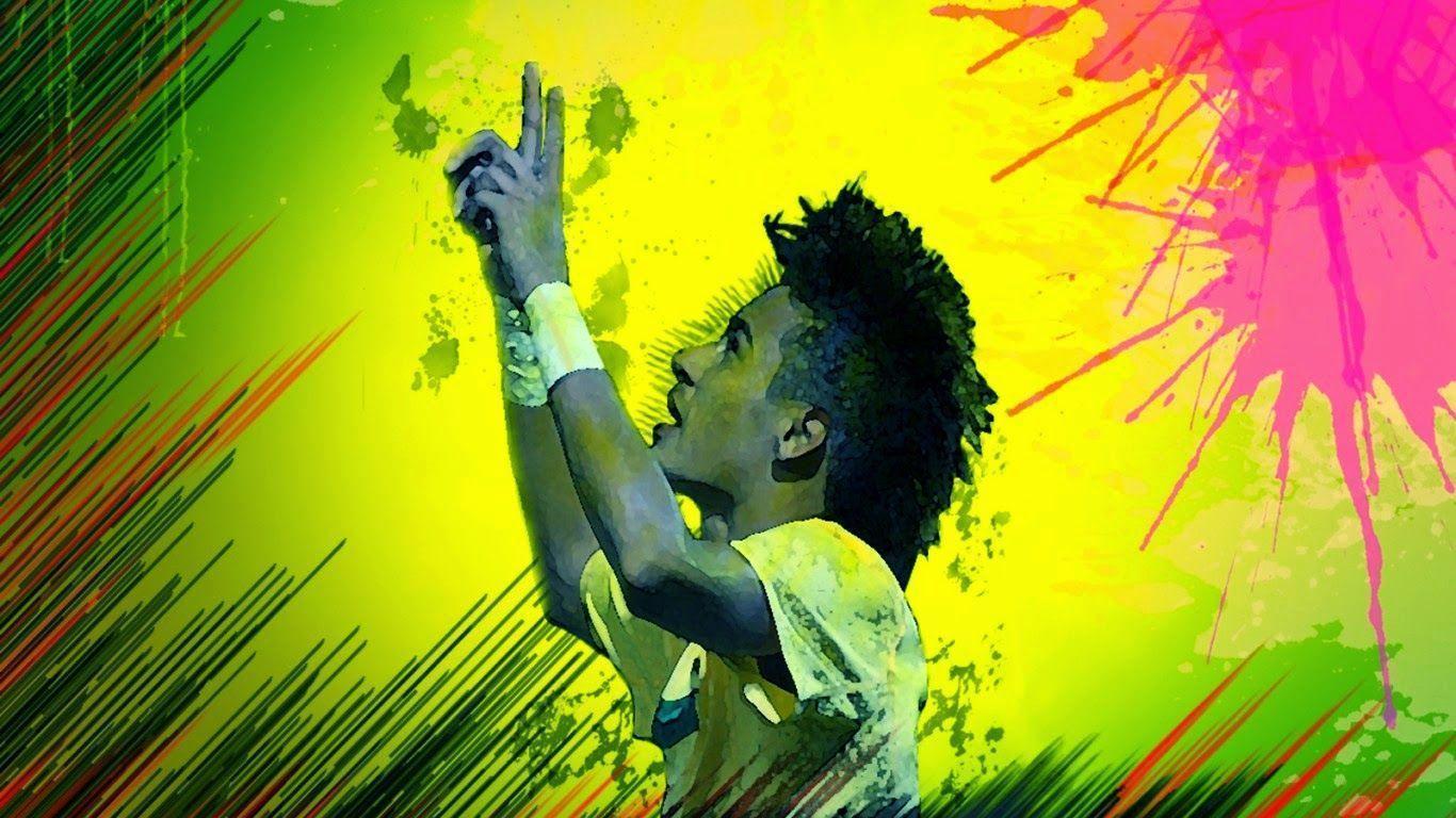 ALL SPORTS PLAYERS: Neymar Jr HD Wallpaper 2014
