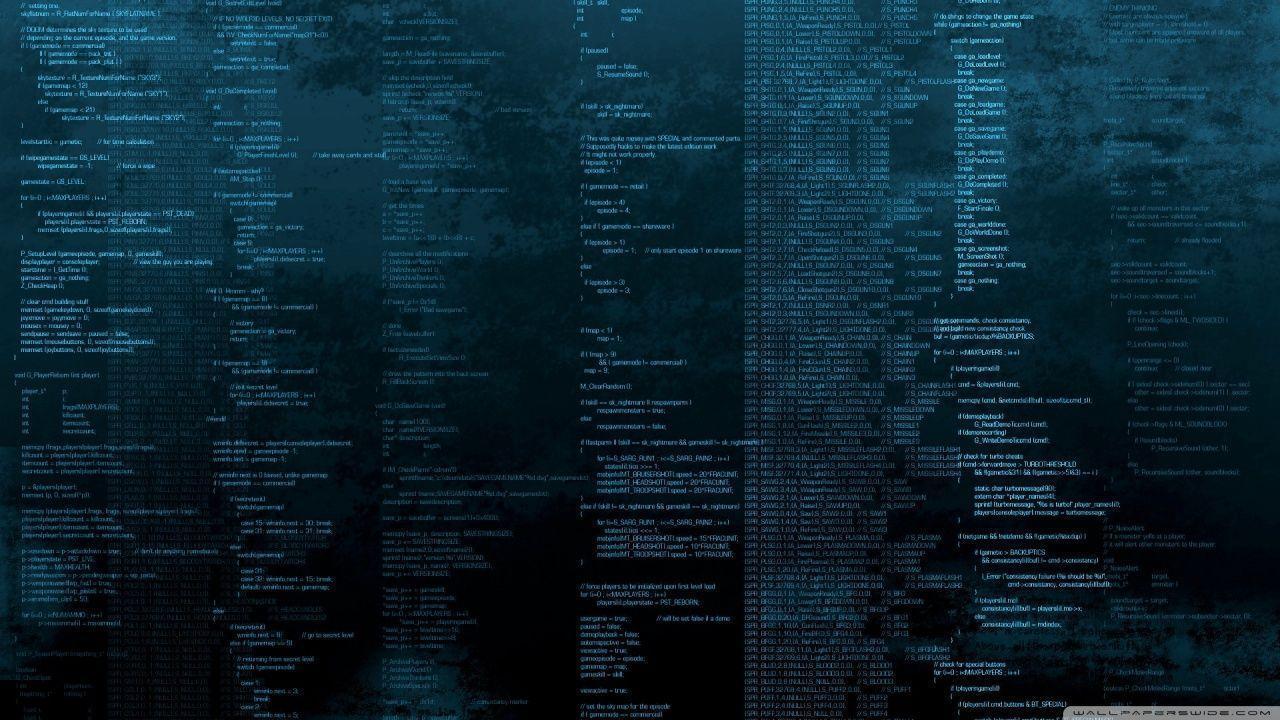 Desktop Source Code And Wallpaper By Computer Language With Coding